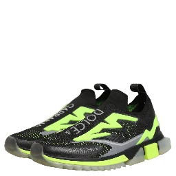 Black Green Sorrento Low Top Sneakers Shoes