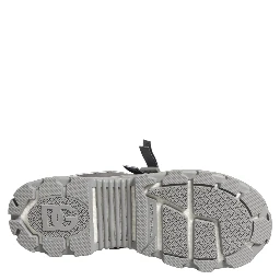 Gray Airmaster Panelled Low Top Men Sneakers Shoes