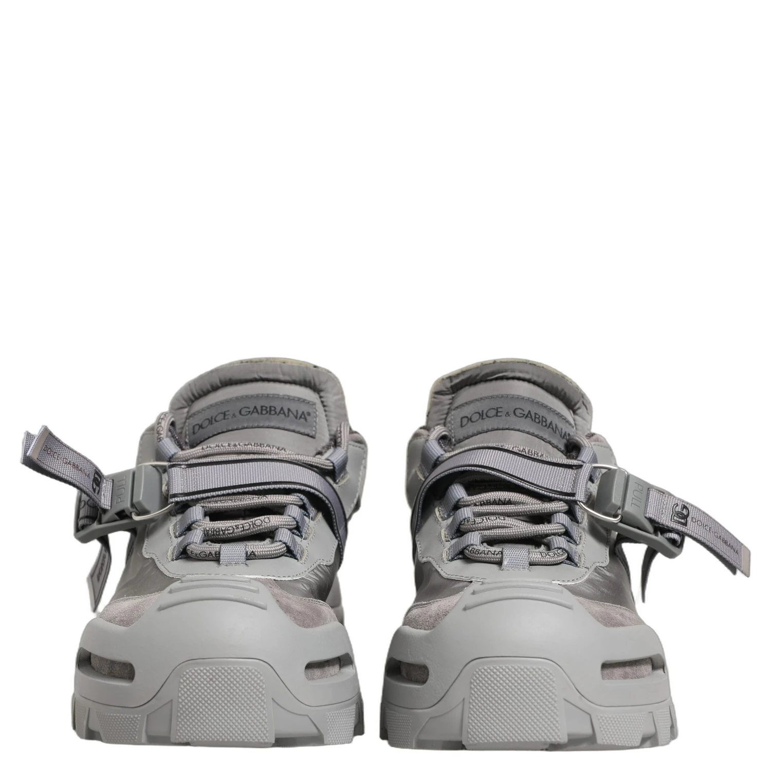 Gray Airmaster Panelled Low Top Men Sneakers Shoes