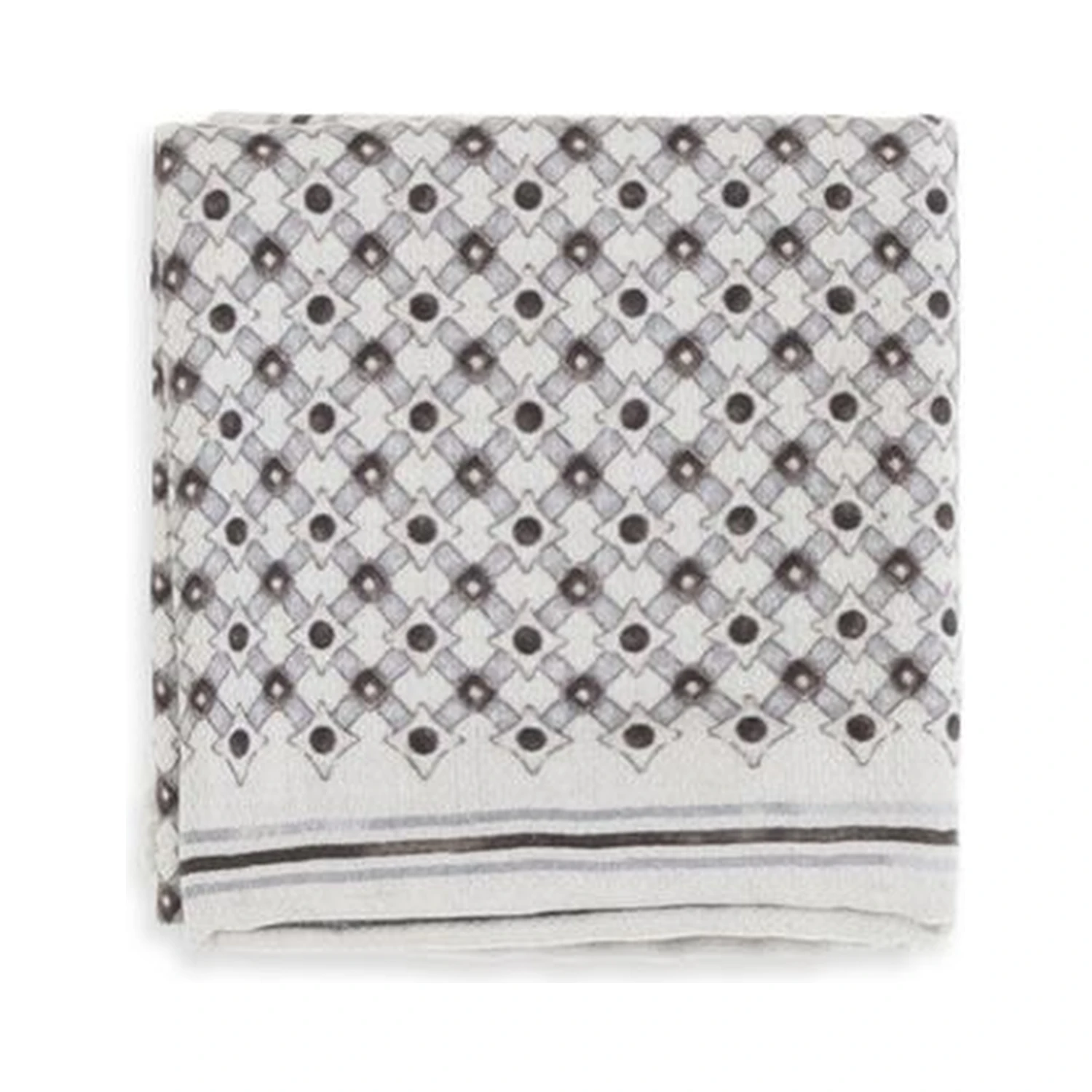 Gray Silk Scarf