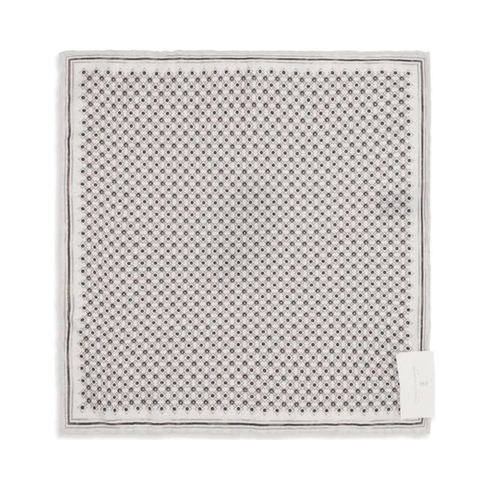 Gray Silk Scarf