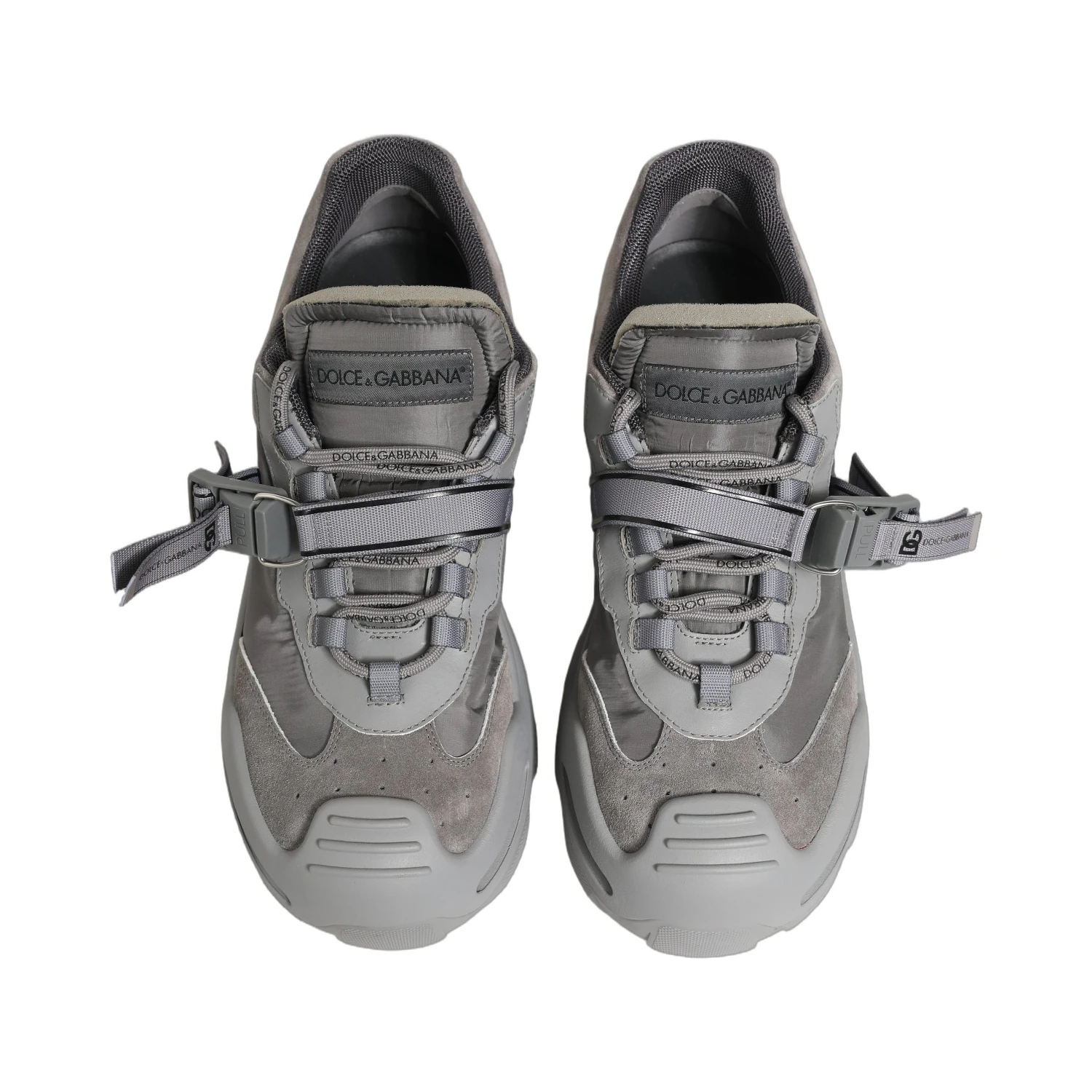 Gray Airmaster Panelled Low Top Men Sneakers Shoes