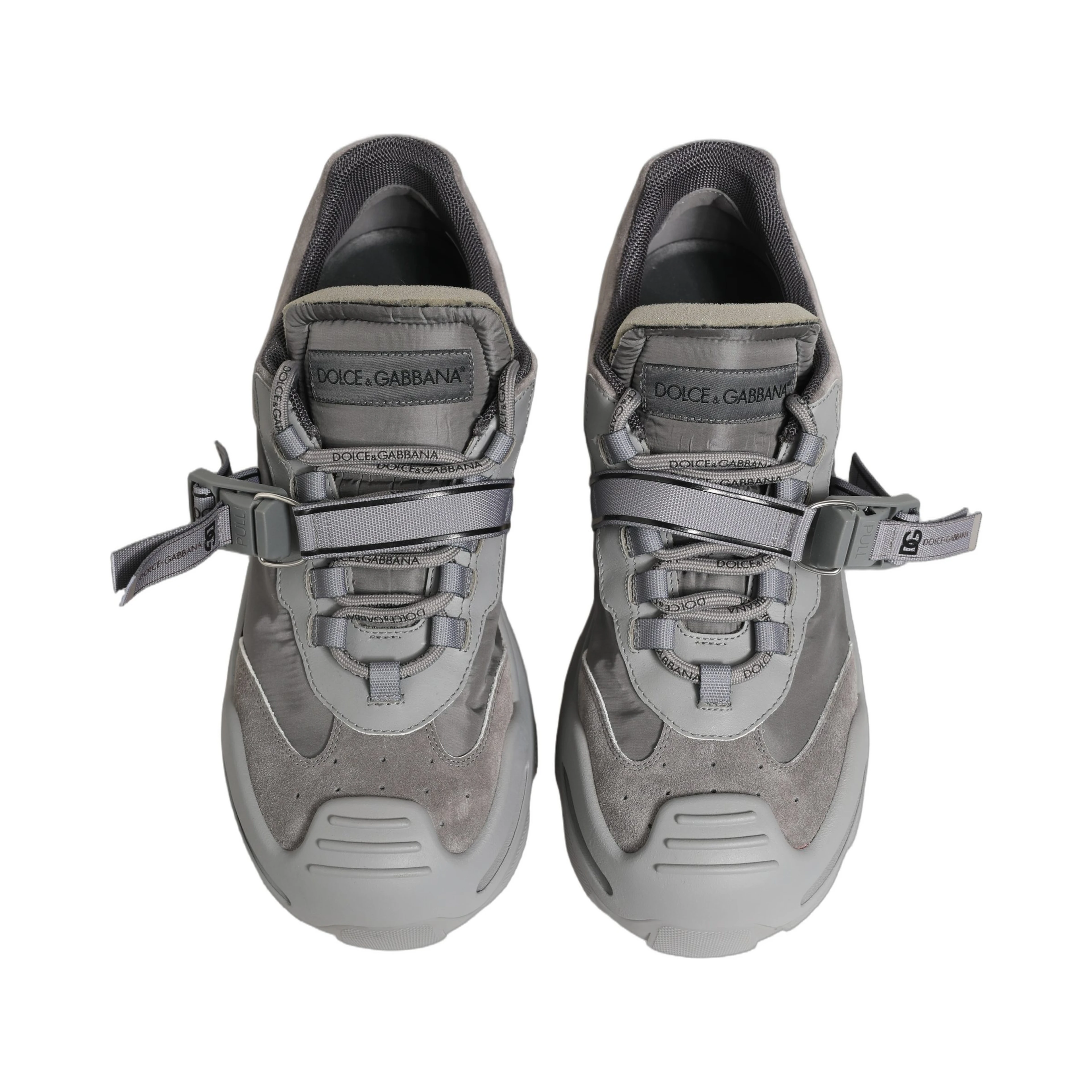 Gray Airmaster Panelled Low Top Men Sneakers Shoes