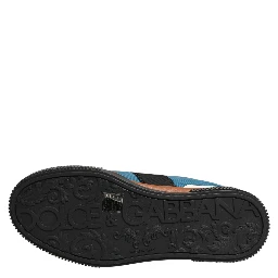 Multicolor Leather MIAMI Low Top Men Sneakers Shoes