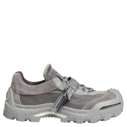 Gray Airmaster Panelled Low Top Men Sneakers Shoes