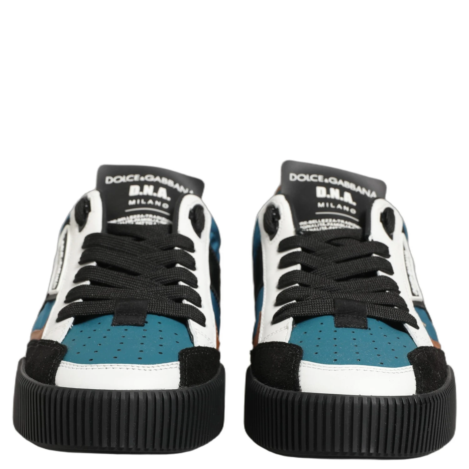 Multicolor Leather MIAMI Low Top Men Sneakers Shoes
