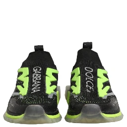 Black Green Sorrento Low Top Sneakers Shoes