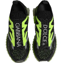 Black Green Sorrento Low Top Sneakers Shoes