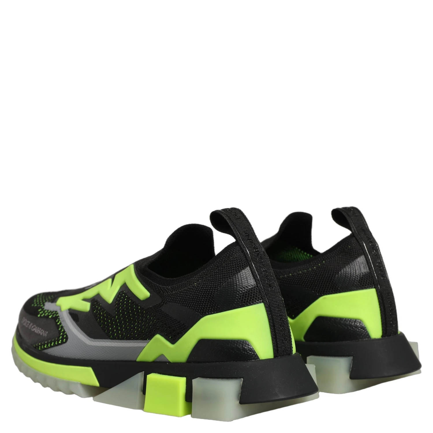 Black Green Sorrento Low Top Sneakers Shoes