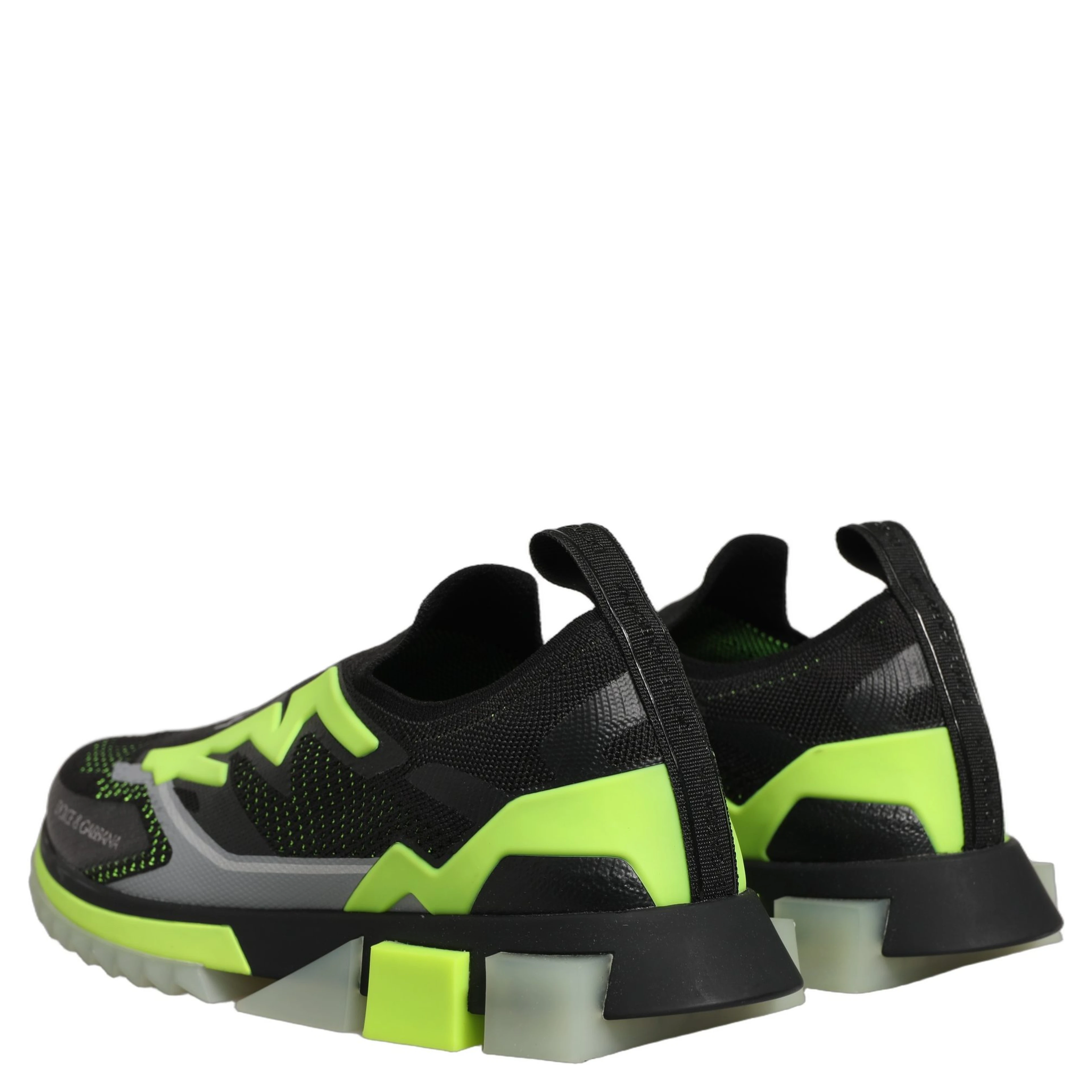 Black Green Sorrento Low Top Sneakers Shoes