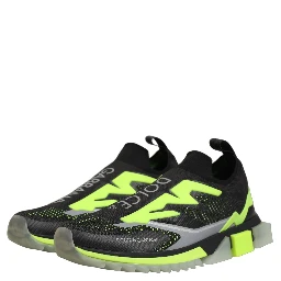 Black Green Sorrento Low Top Sneakers Shoes