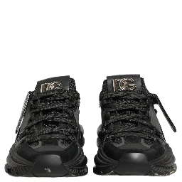 Black Airmaster Low Top Sneakers Shoes