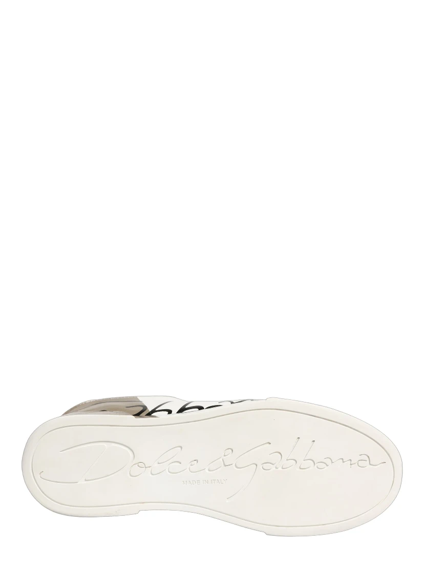 White Gold Low Top Leather Sneakers Shoes