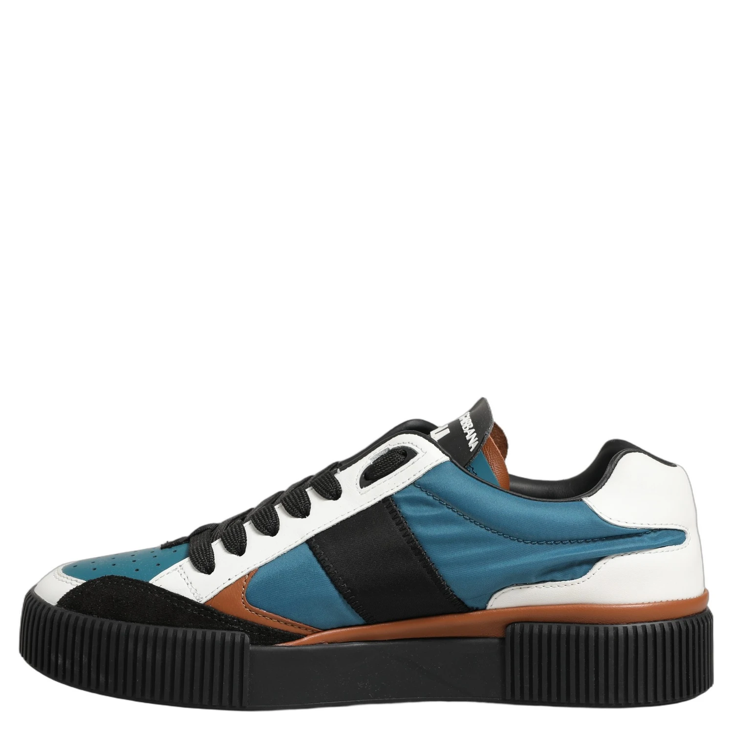 Multicolor Leather MIAMI Low Top Men Sneakers Shoes