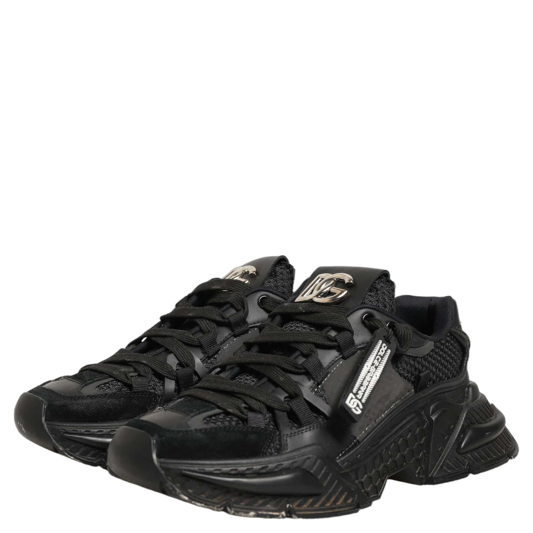 Black Airmaster Low Top Sneakers Shoes