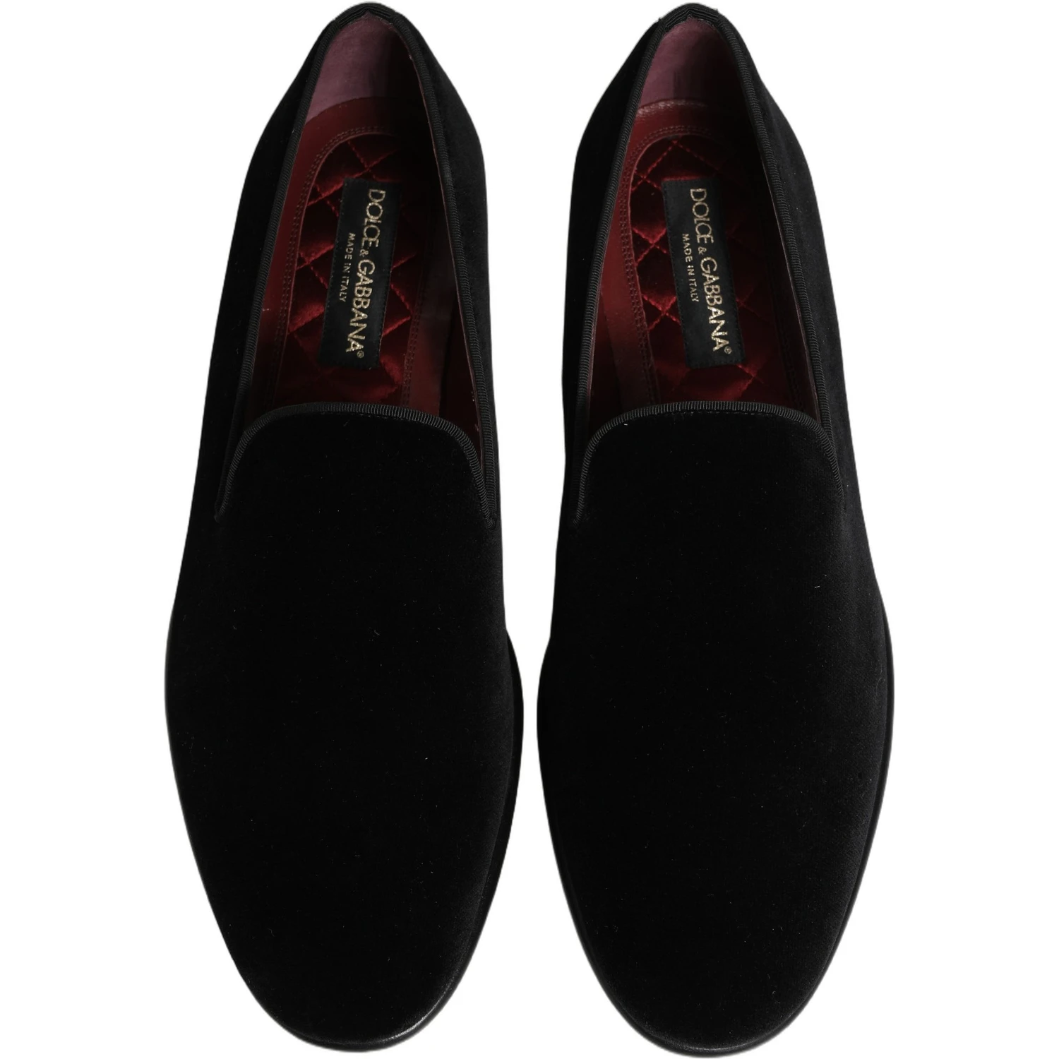 Black Velvet Loafers Formal Men Dress Shoes