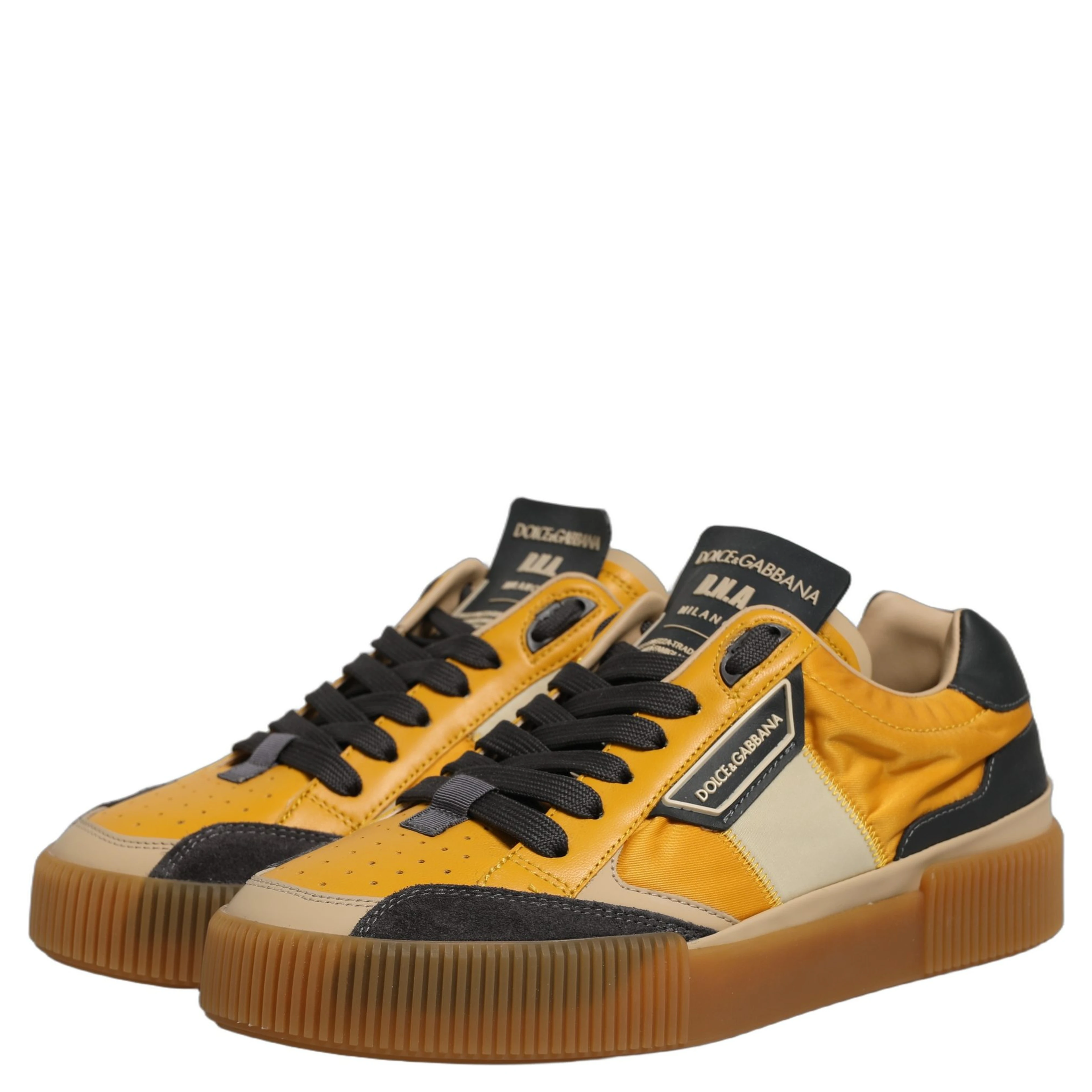 Multicolor MIAMI Low Top Men Sneakers Shoes