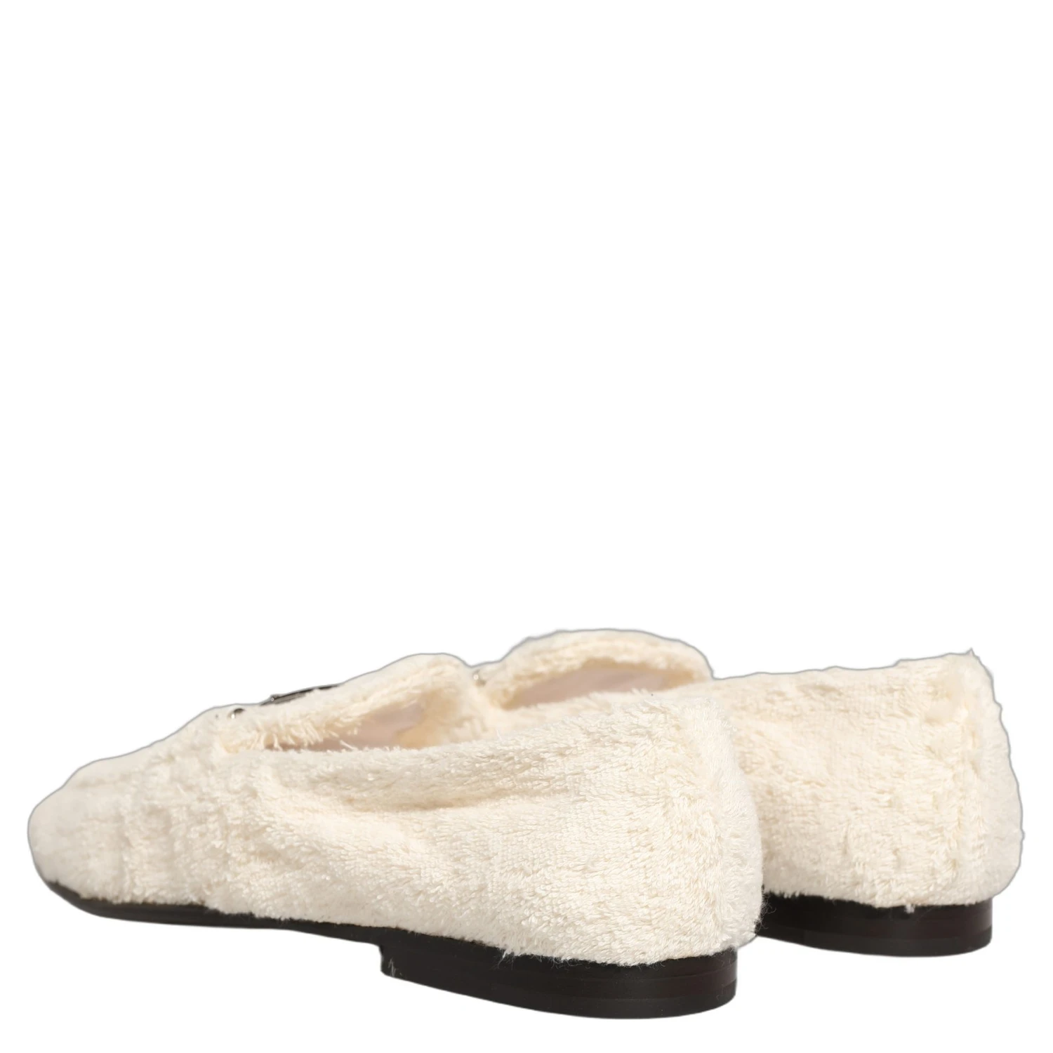 White Fur Shearling Men Dress Loafers Shoes