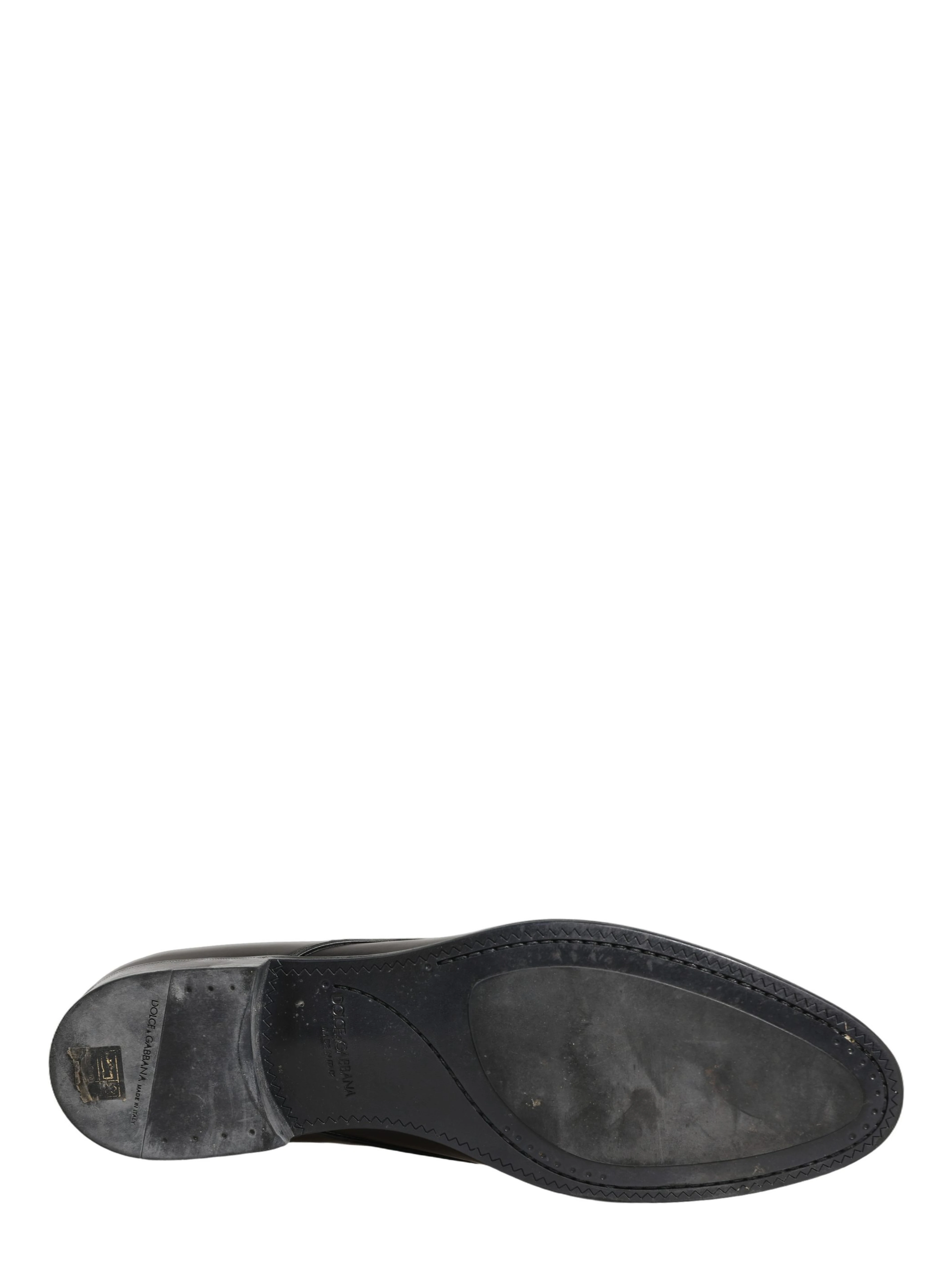 Dress Black Leather Lace Up Derby Shoes