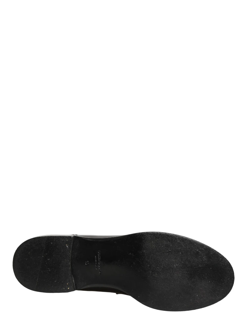 Black Leather Formal Men Dress Loafers Shoes