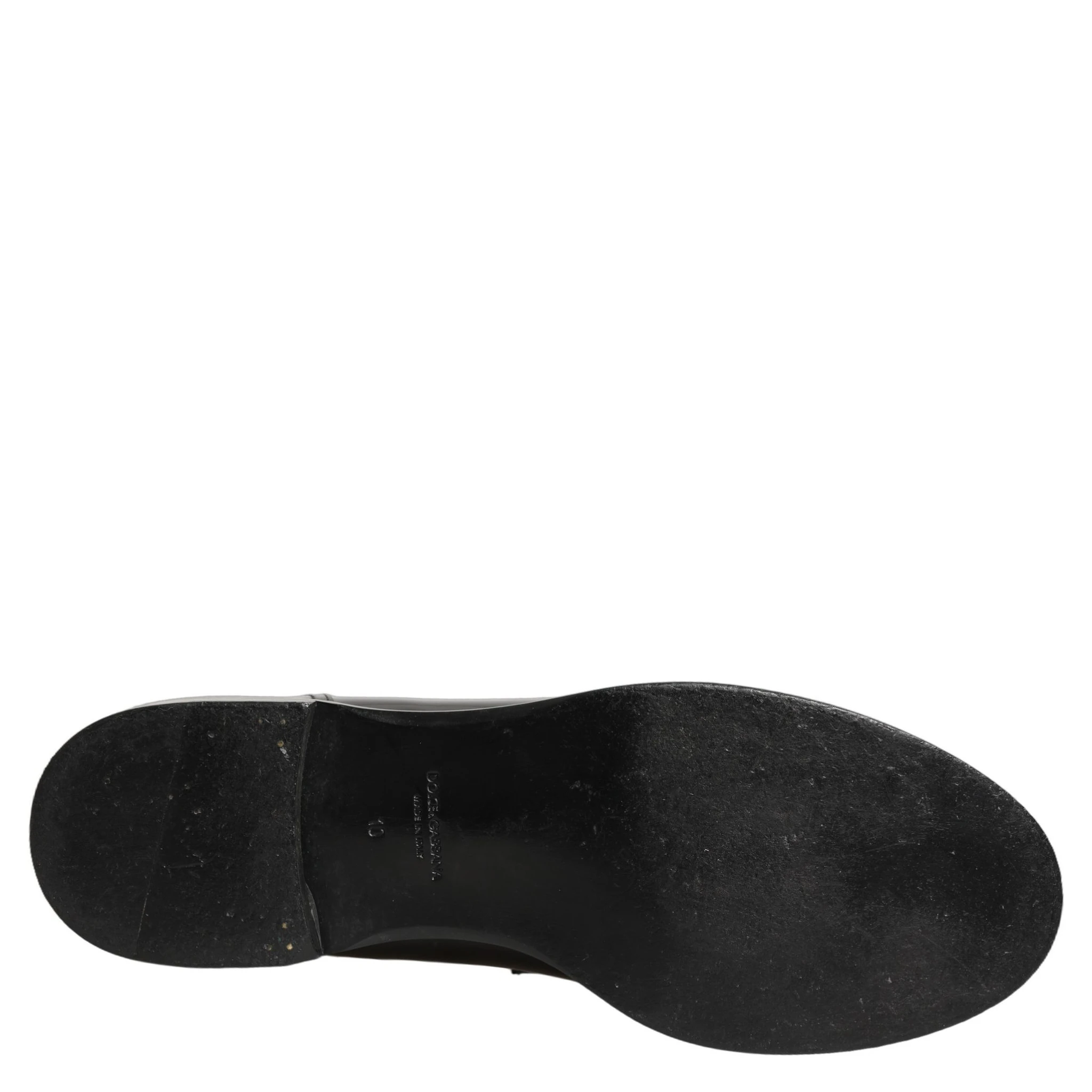 Black Leather Formal Men Dress Loafers Shoes