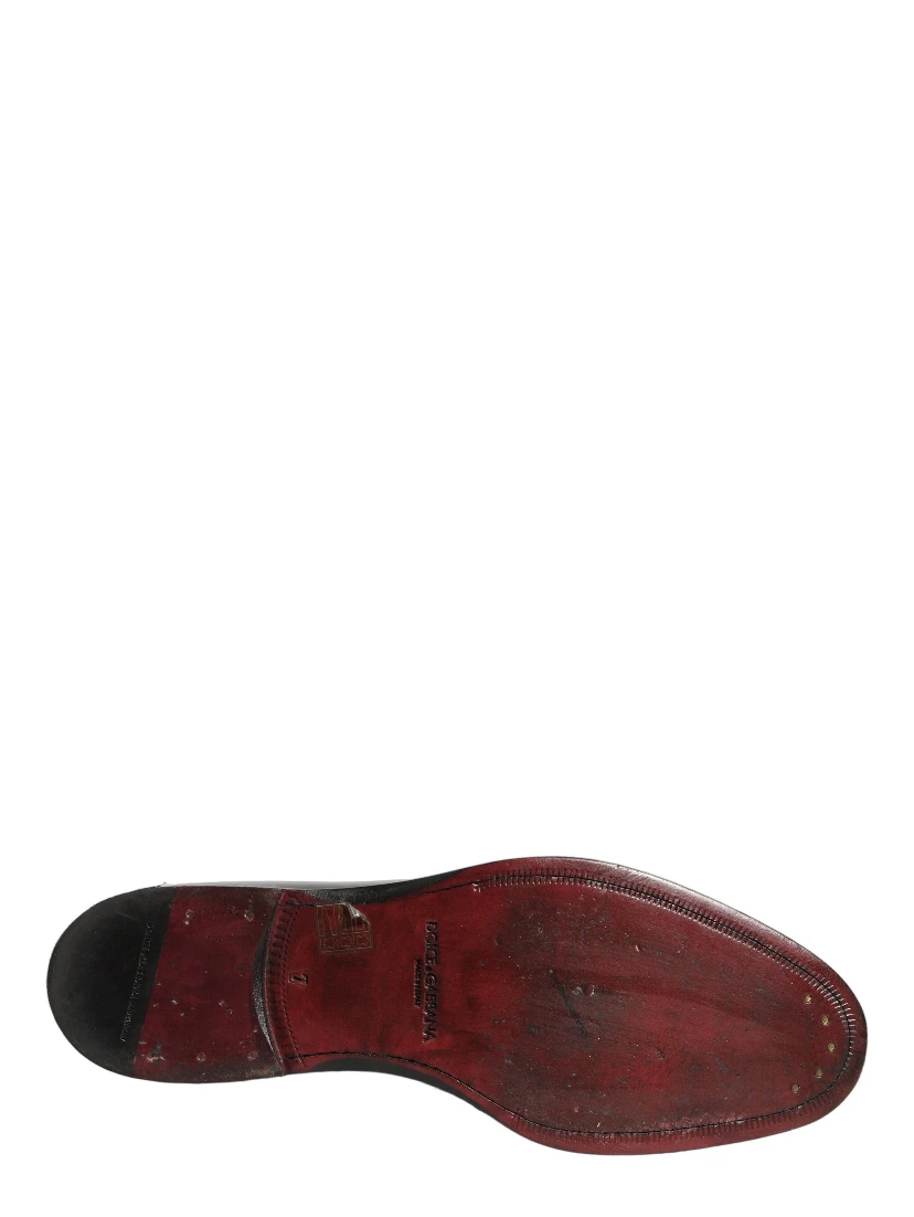 Black Leather Derby Dress Men Formal Shoes