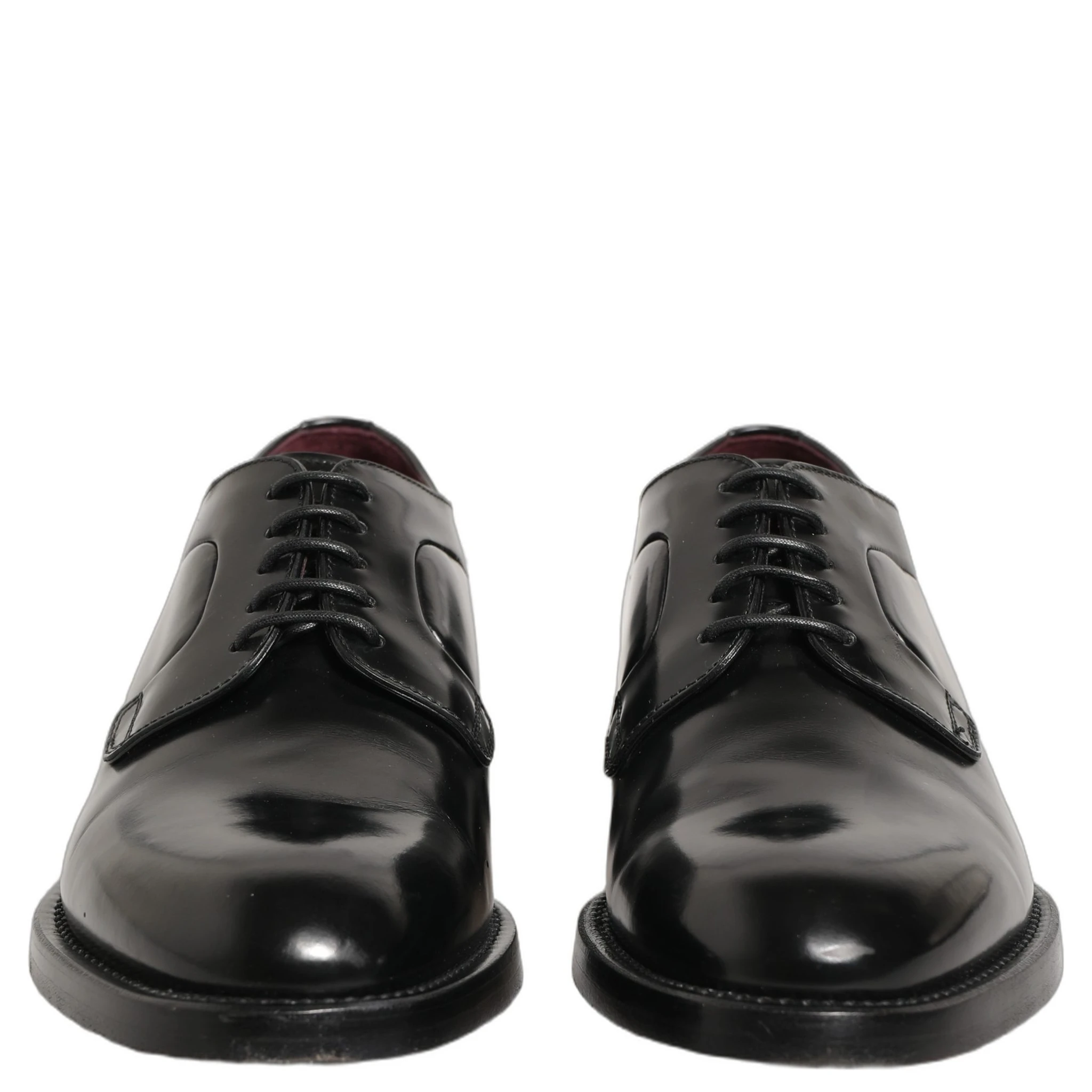 Black Leather Derby Dress Men Formal Shoes