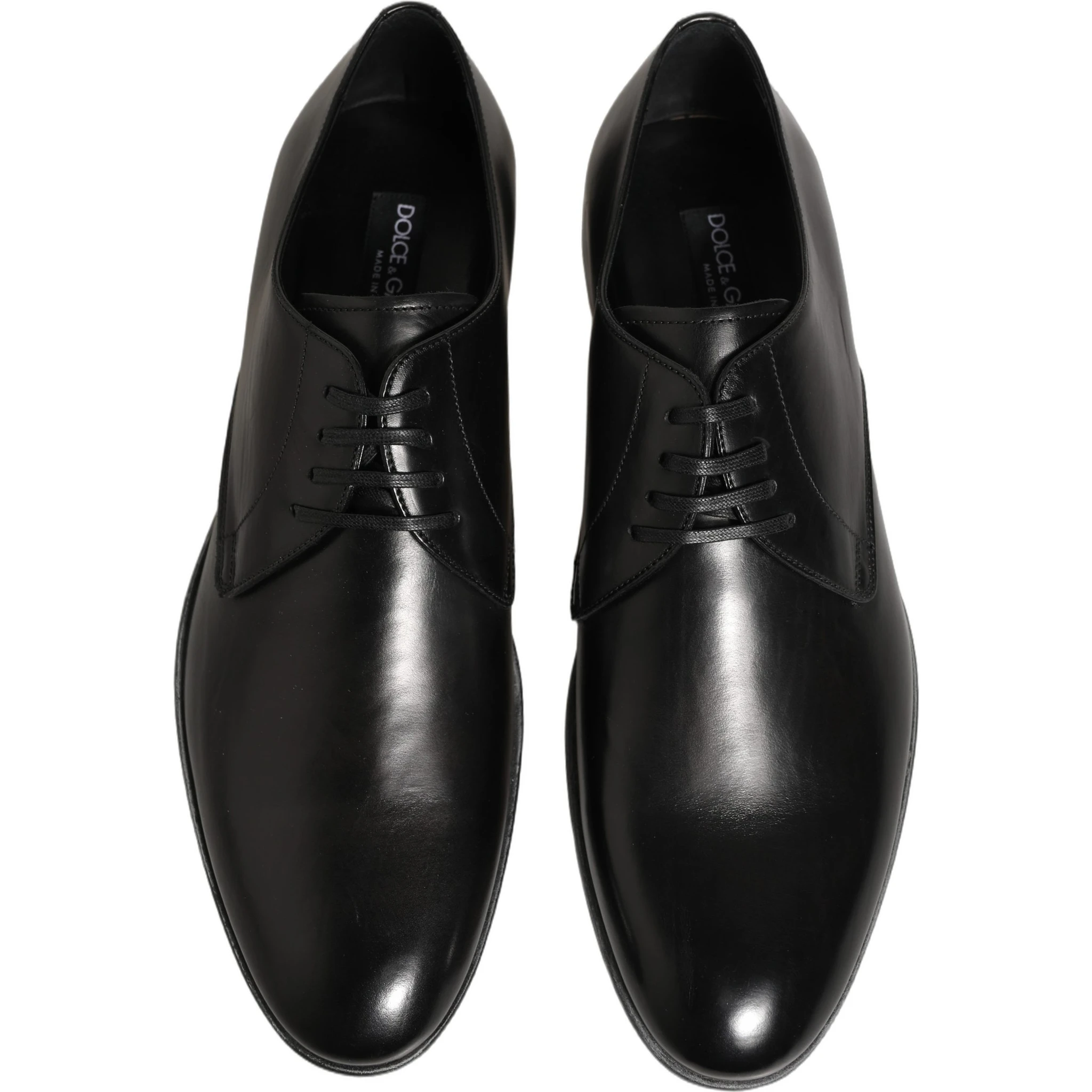 Dress Black Leather Lace Up Derby Men Shoes