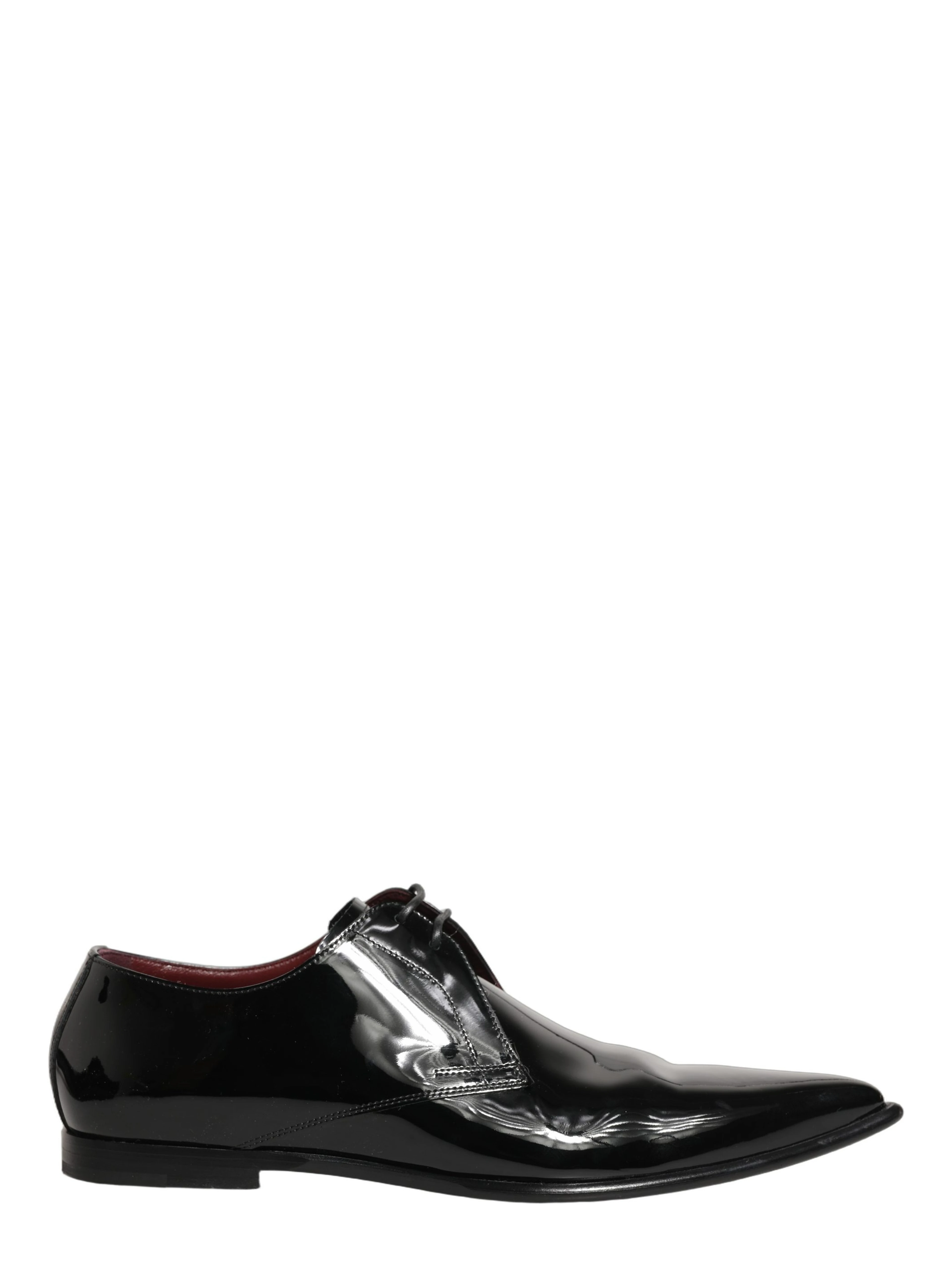 Black Leather Men Derby Dress Formal Shoes