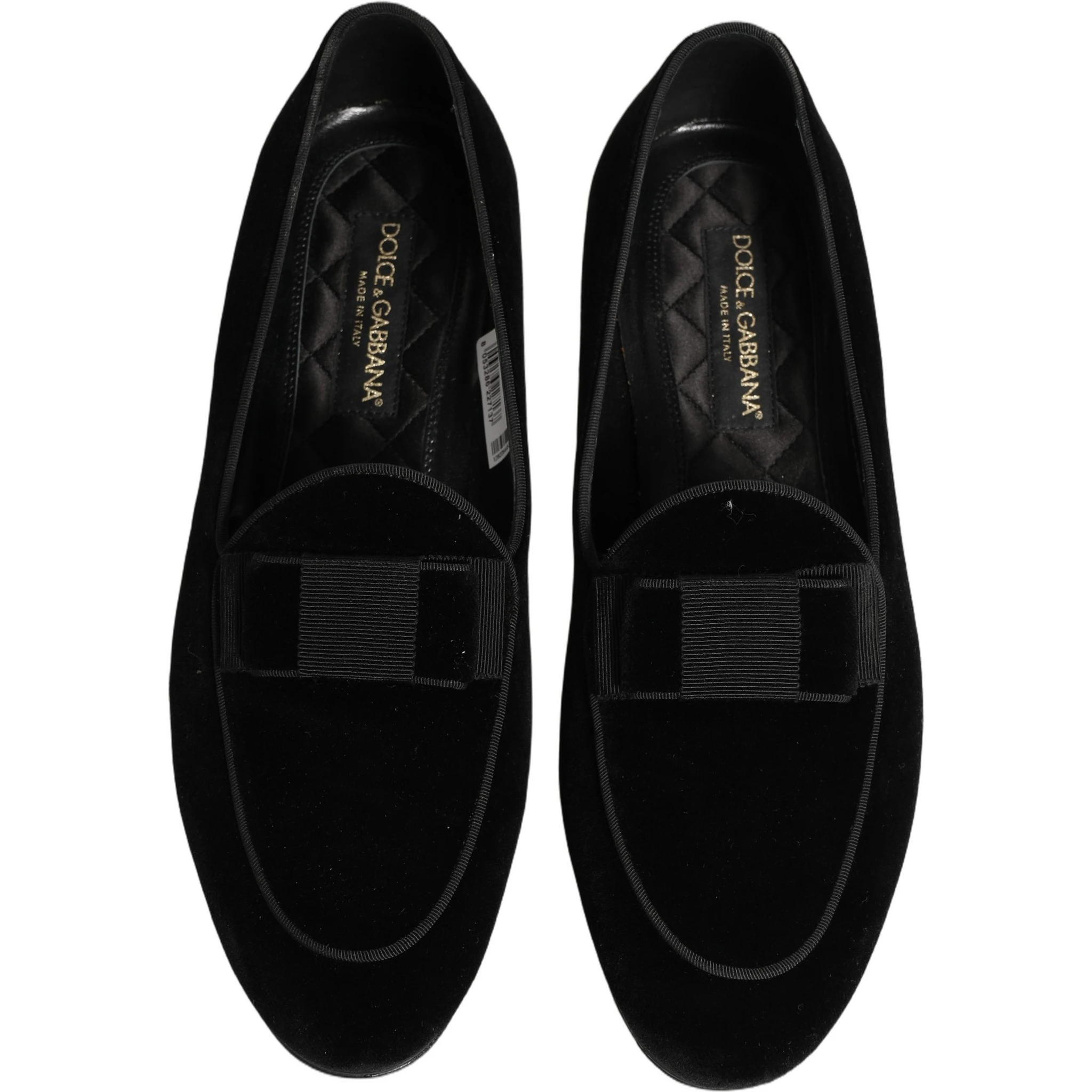 Black Velvet Loafers Formal Men Dress Shoes