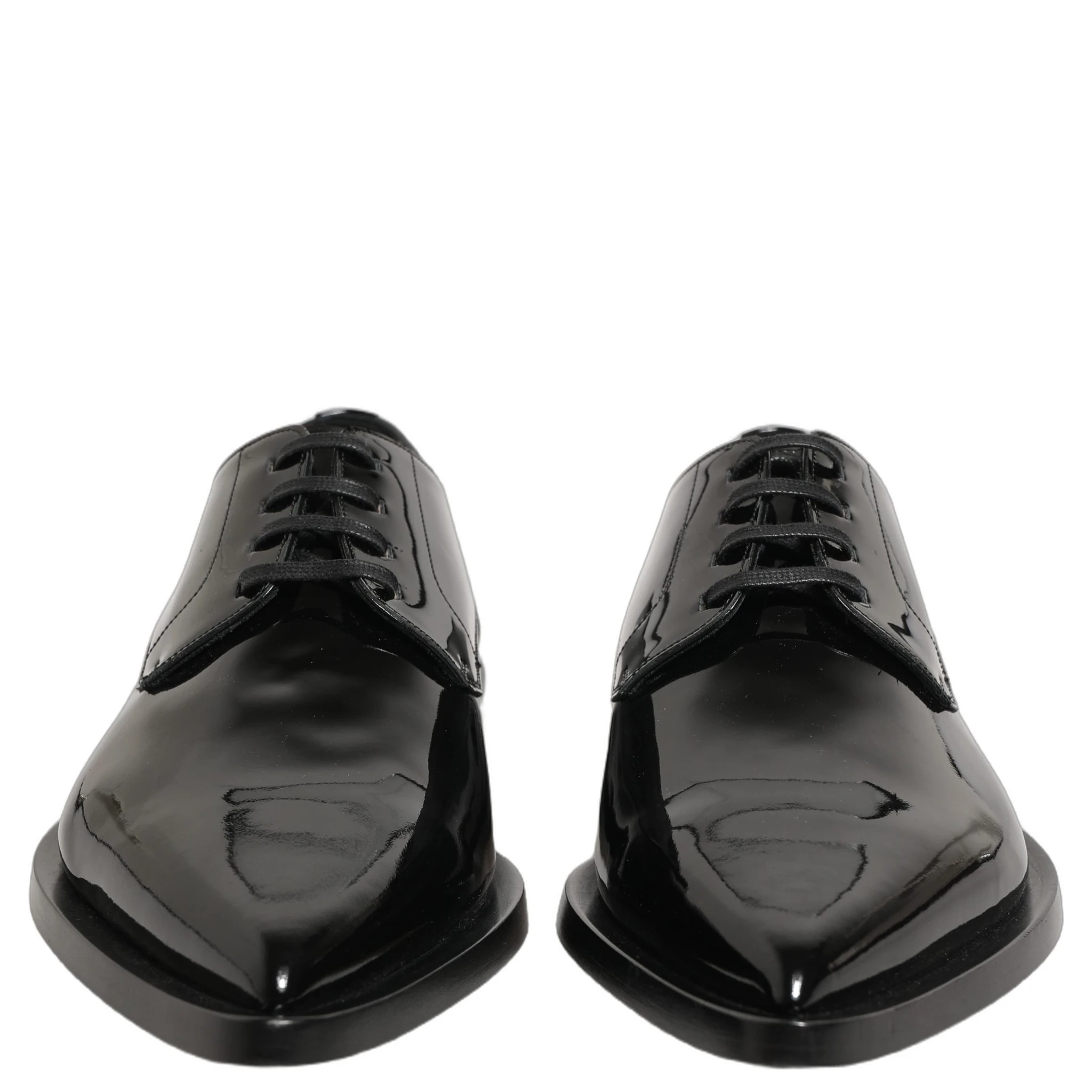 Black Leather Men Derby Dress Formal Shoes