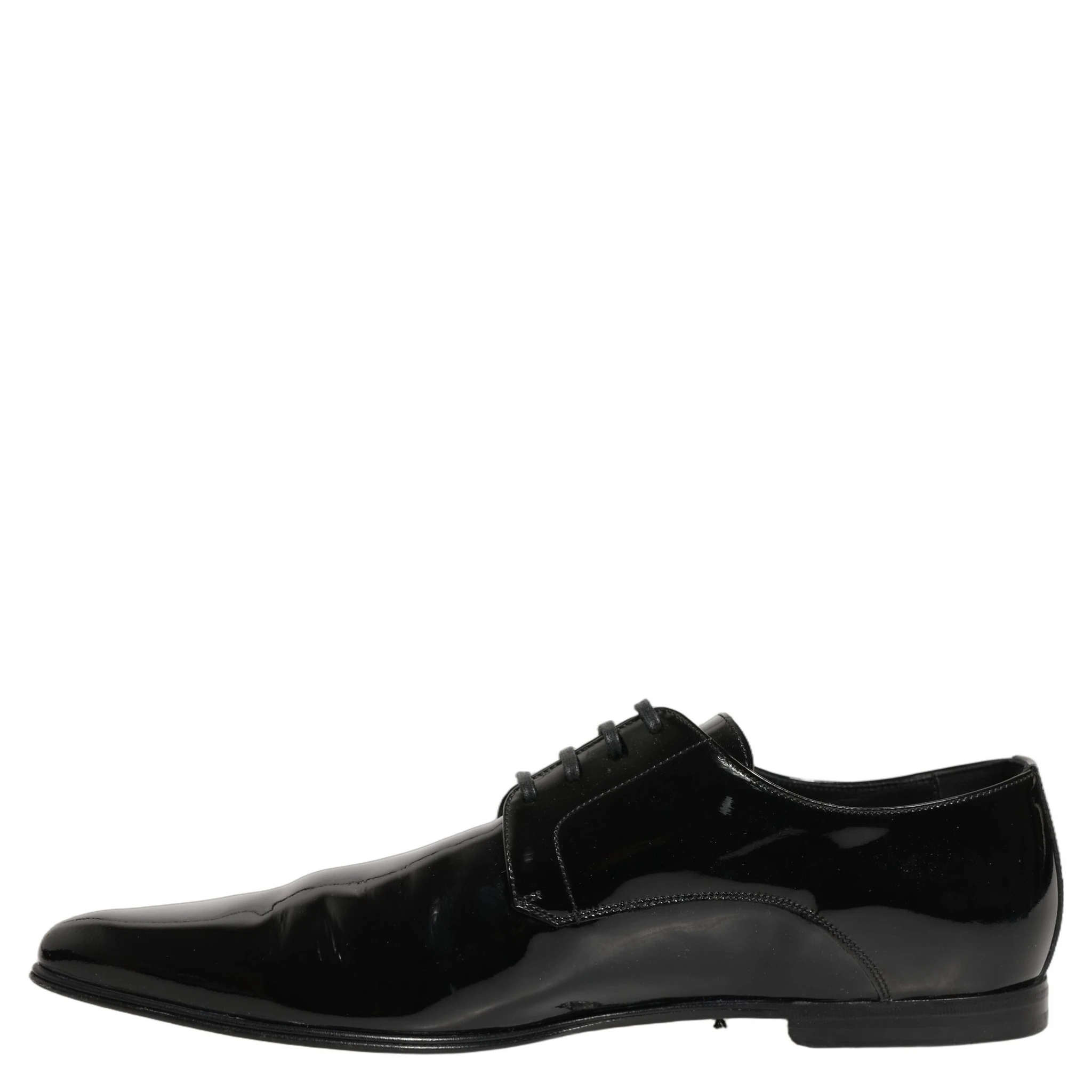 Black Leather Derby Dress Men Formal Shoes