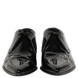 Black Leather Men Derby Dress Formal Shoes