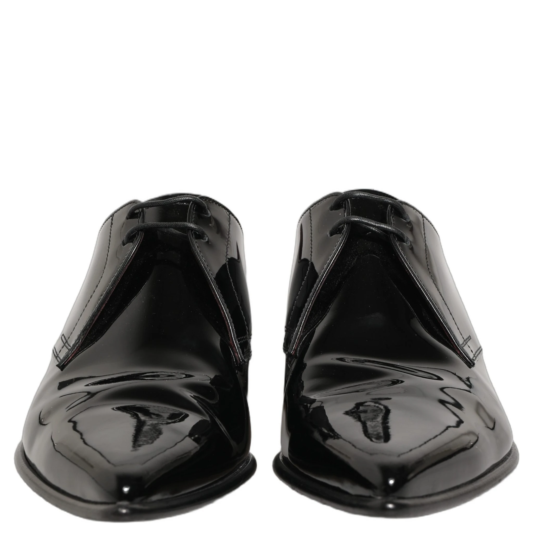 Black Leather Men Derby Dress Formal Shoes
