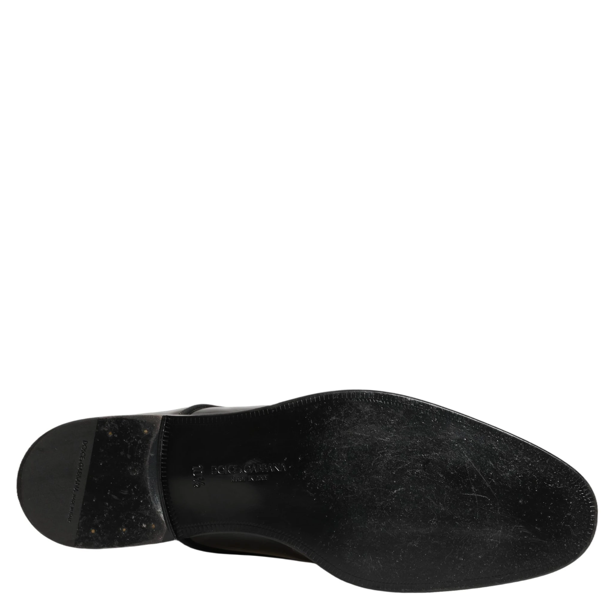 Black Leather Men Derby Dress Formal Shoes