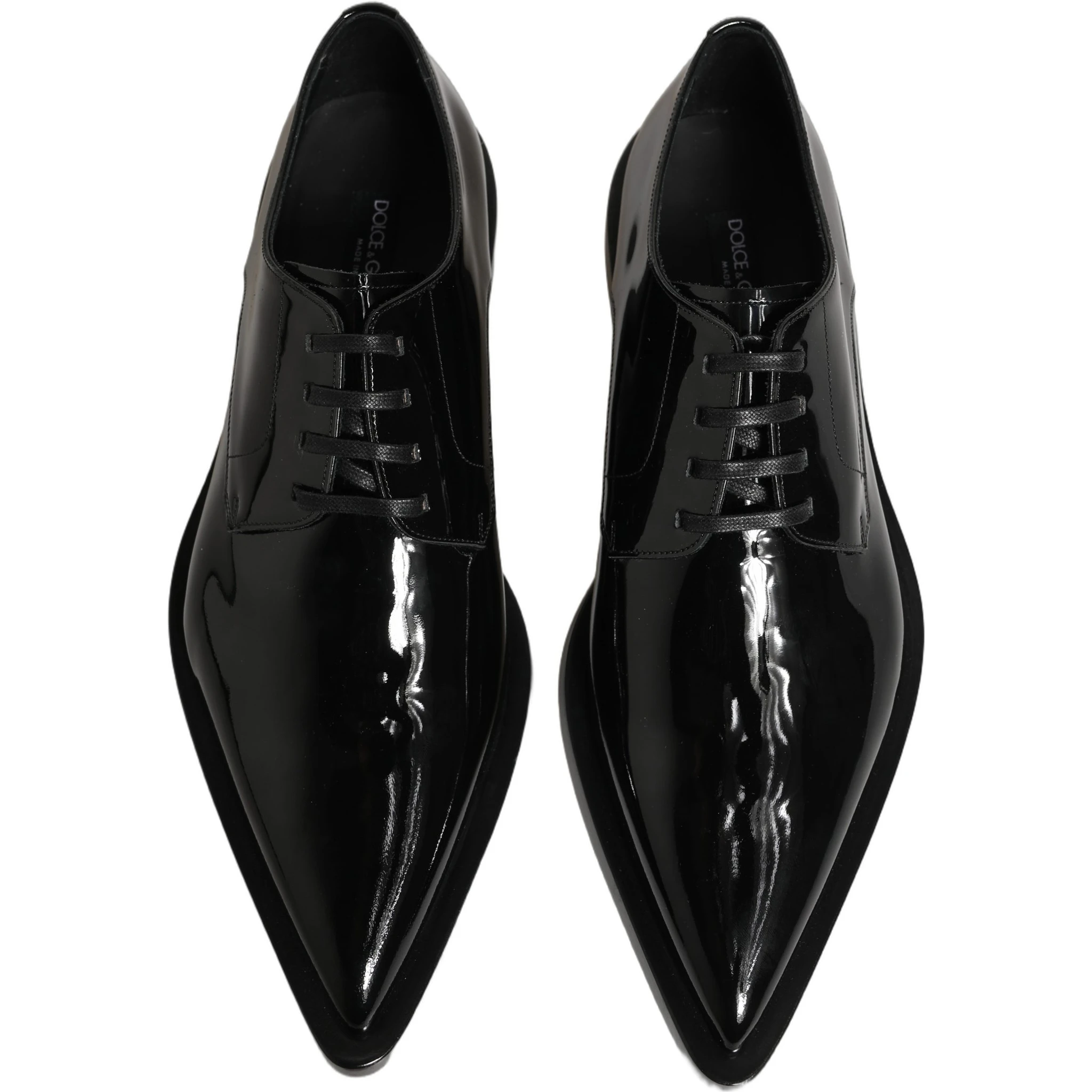 Black Leather Men Derby Dress Formal Shoes