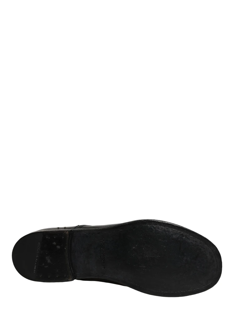 Black Leather Men Derby Dress Formal Shoes