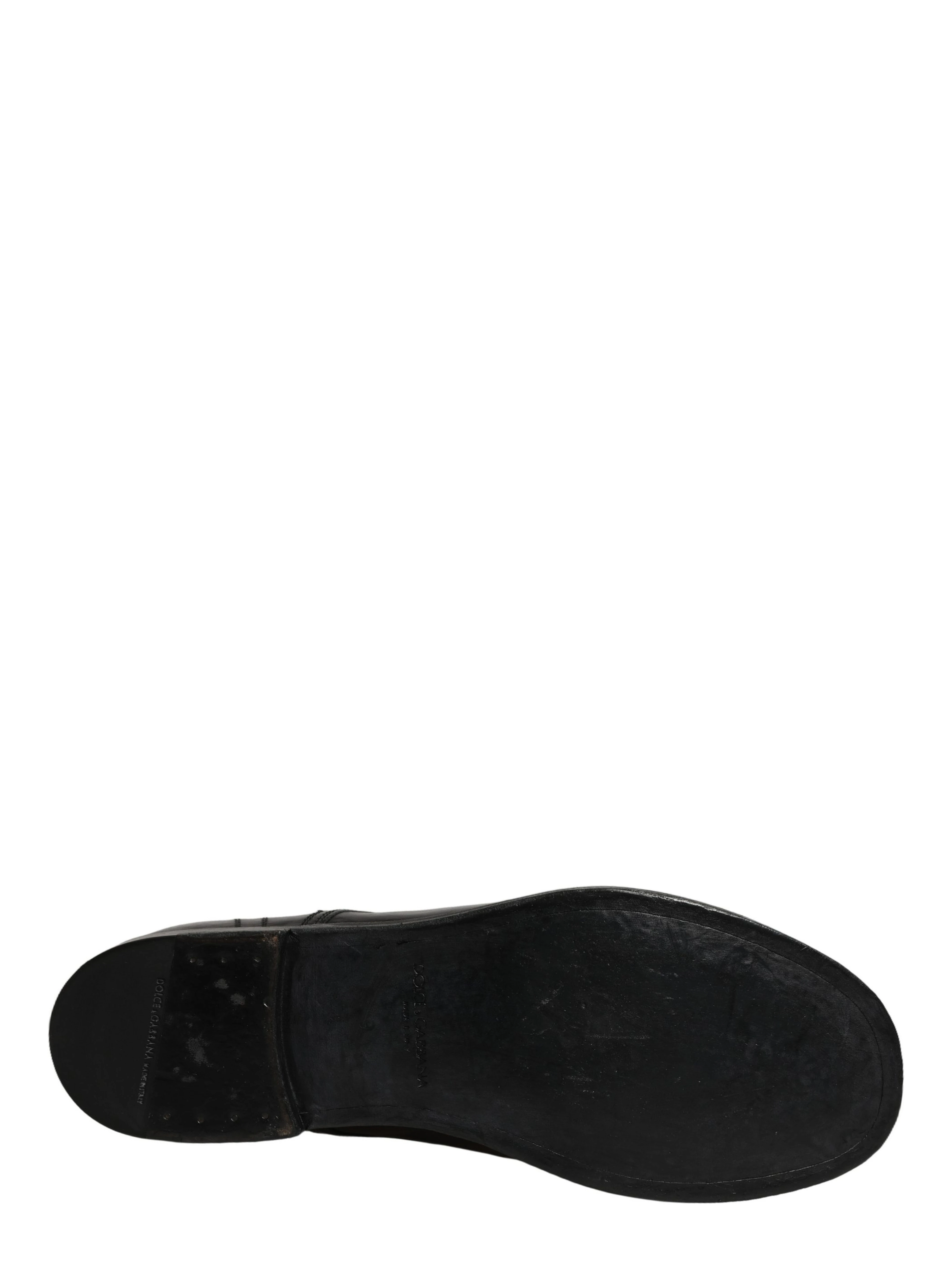 Black Leather Men Derby Dress Formal Shoes