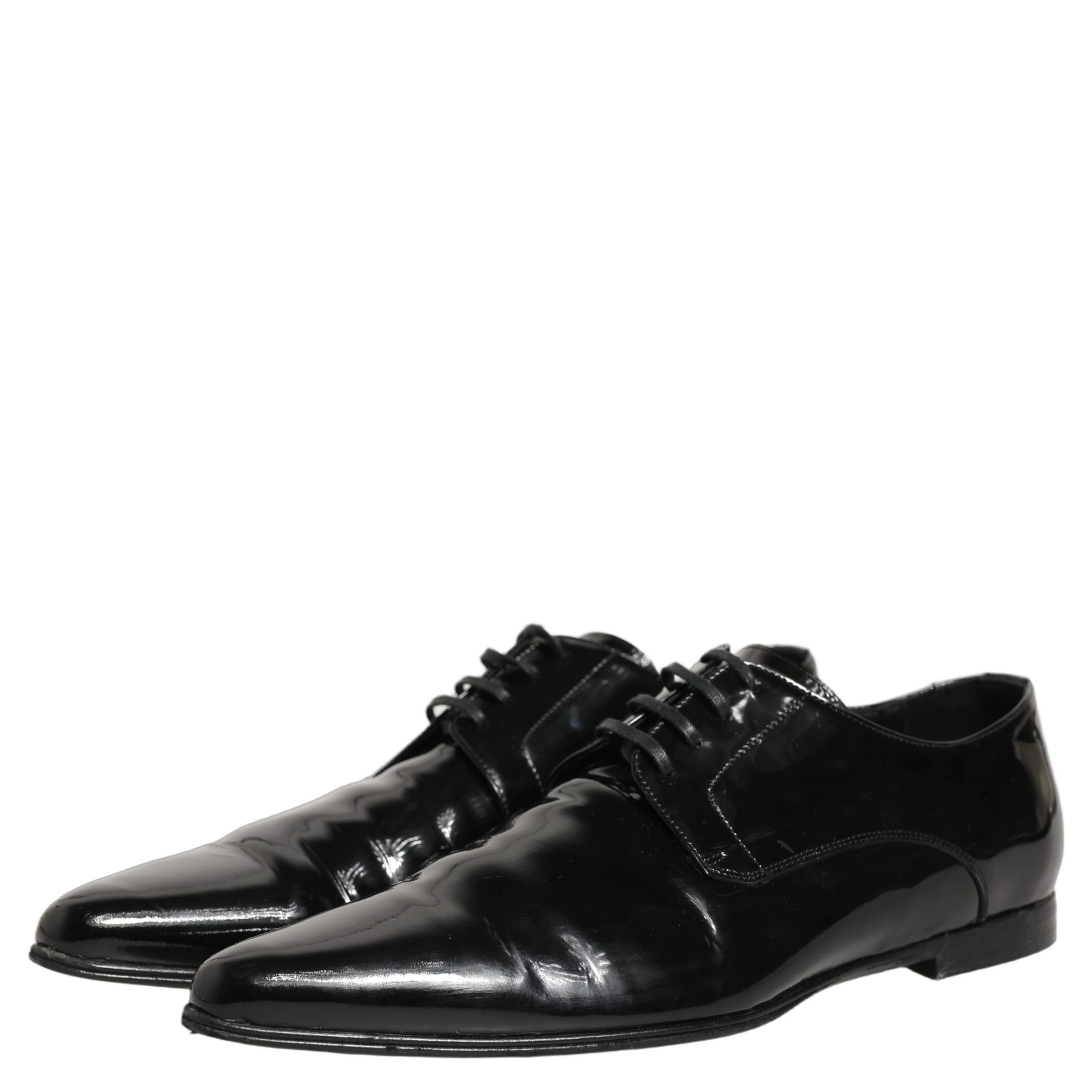 Black Leather Derby Dress Men Formal Shoes