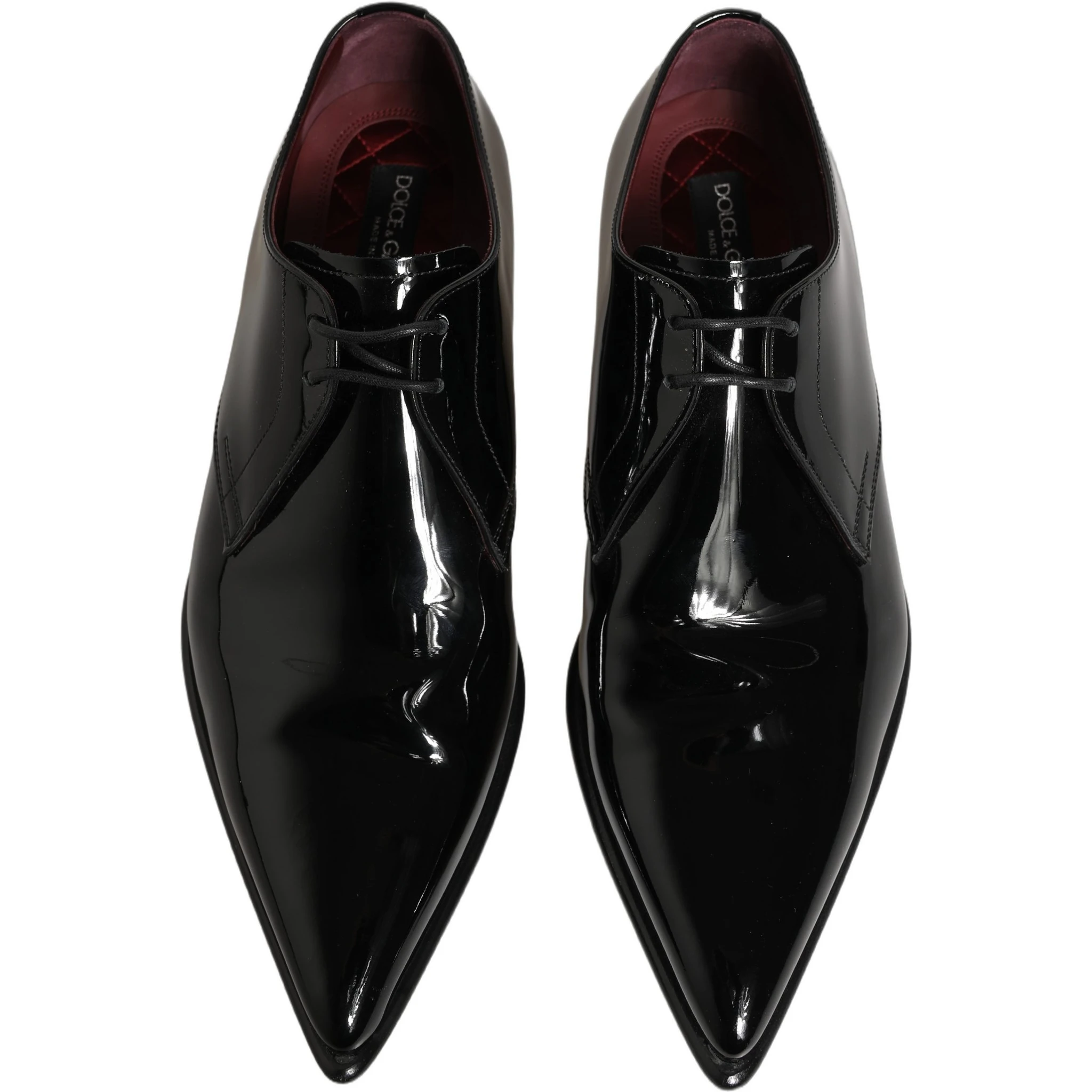 Black Leather Men Derby Dress Formal Shoes