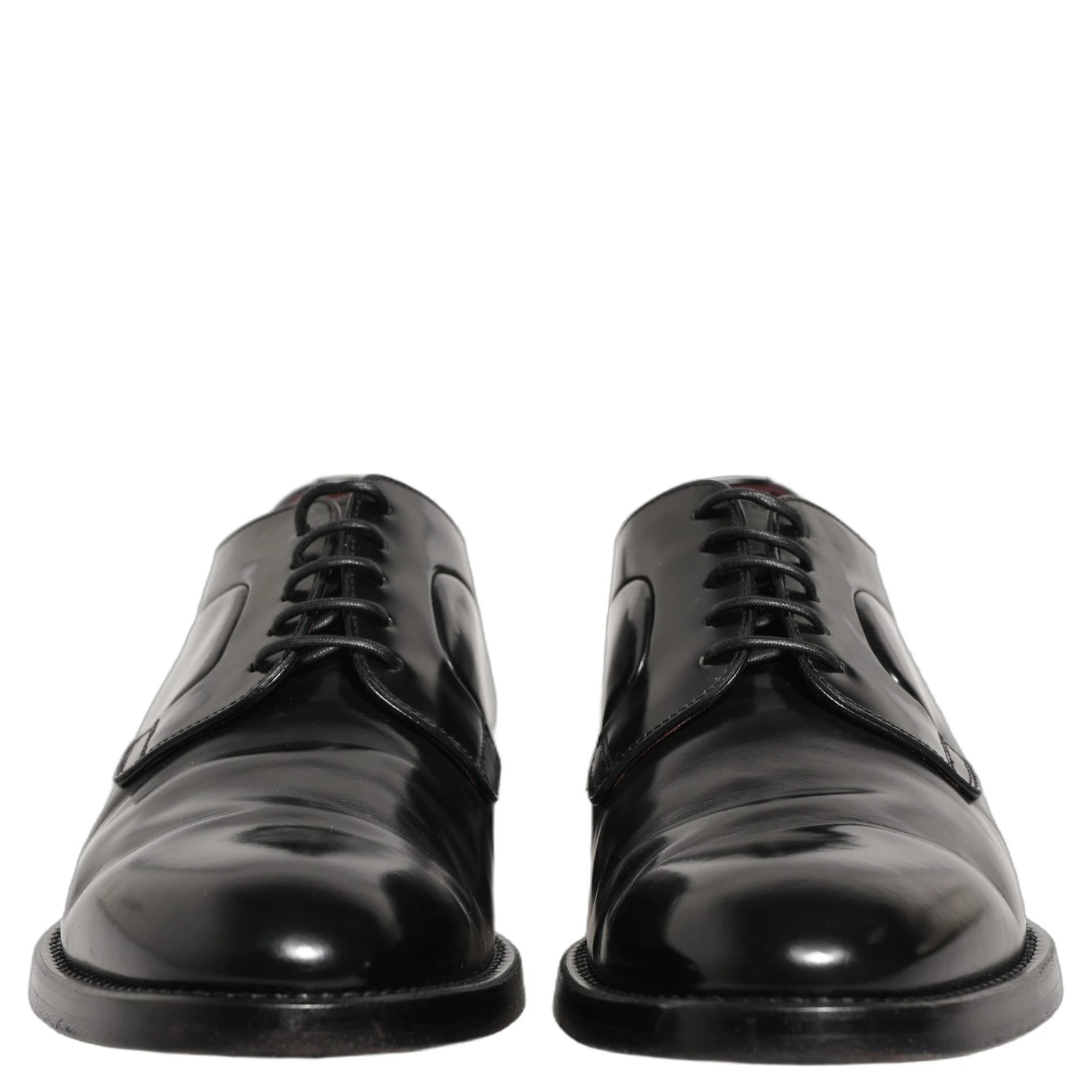 Black Leather Derby Dress Men Formal Shoes