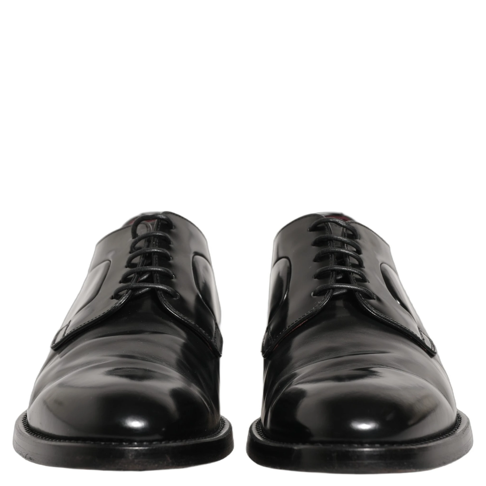 Black Leather Derby Dress Men Formal Shoes