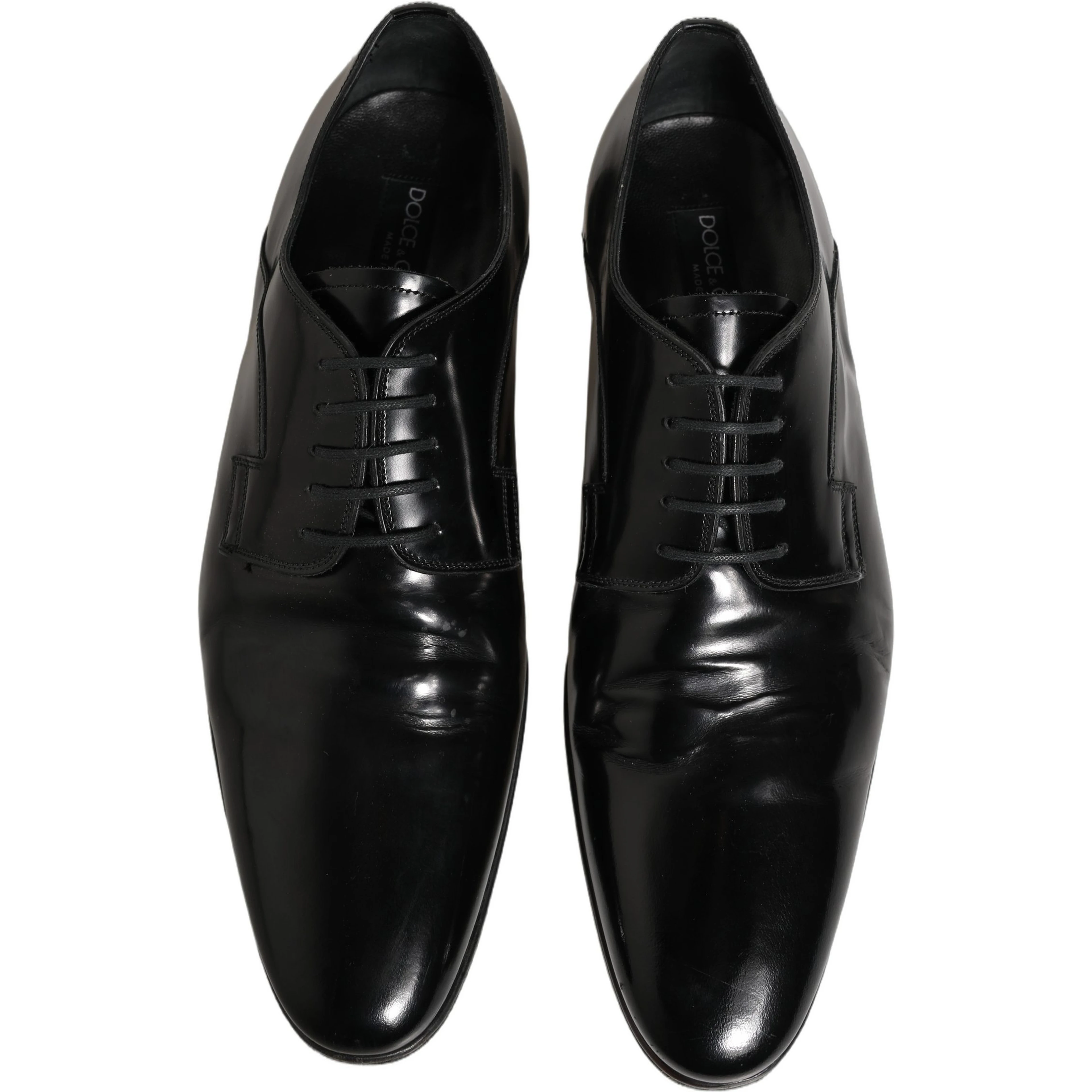 Black Leather Men Derby Dress Formal Shoes