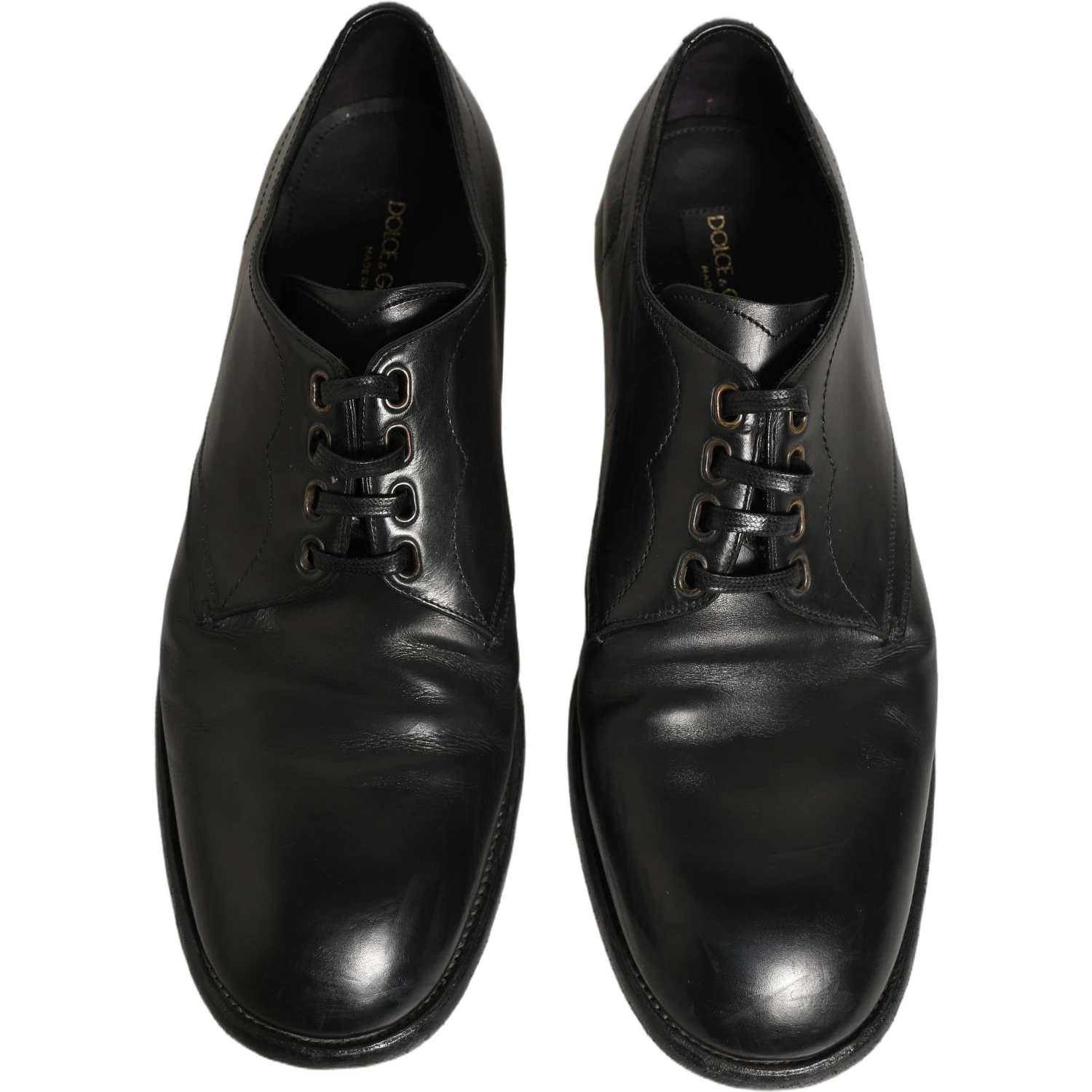 Black Leather Derby Dress Men Formal Shoes