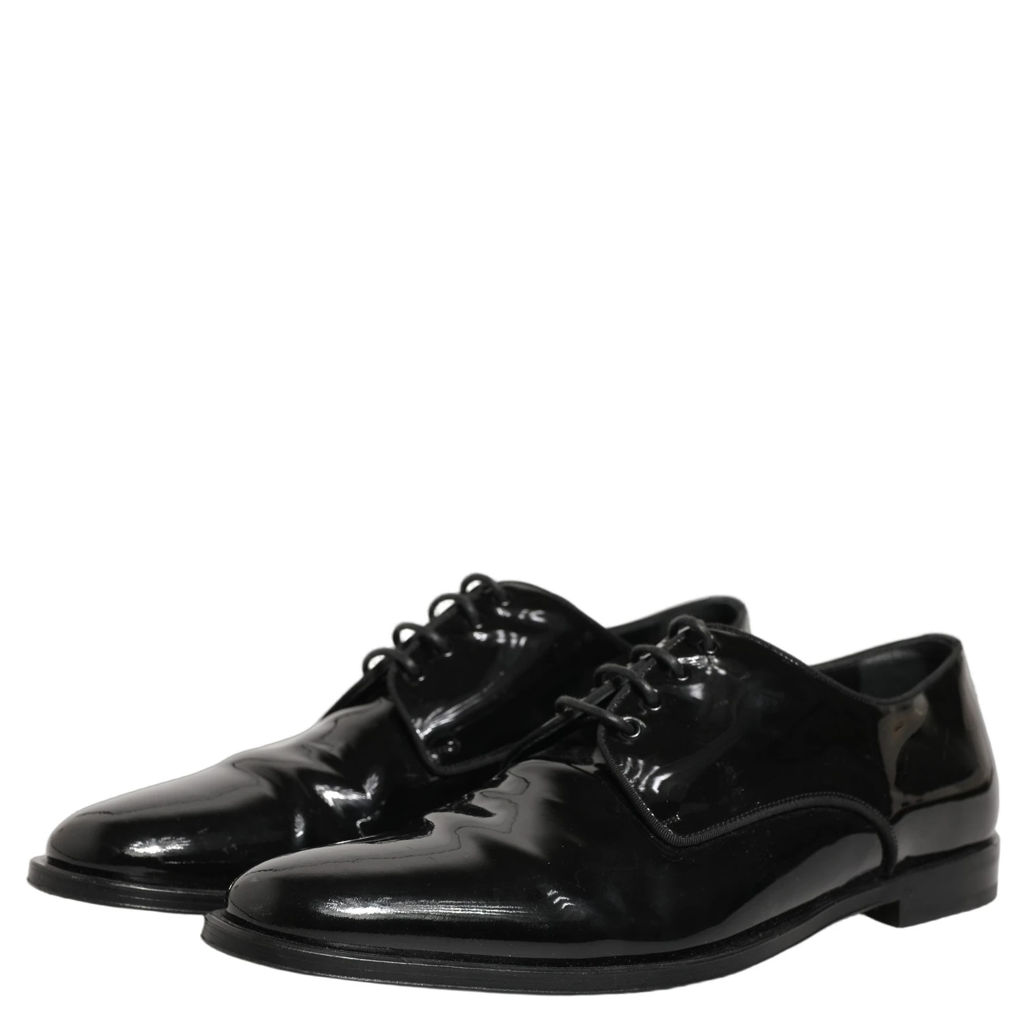Black Leather Men Derby Dress Formal Shoes