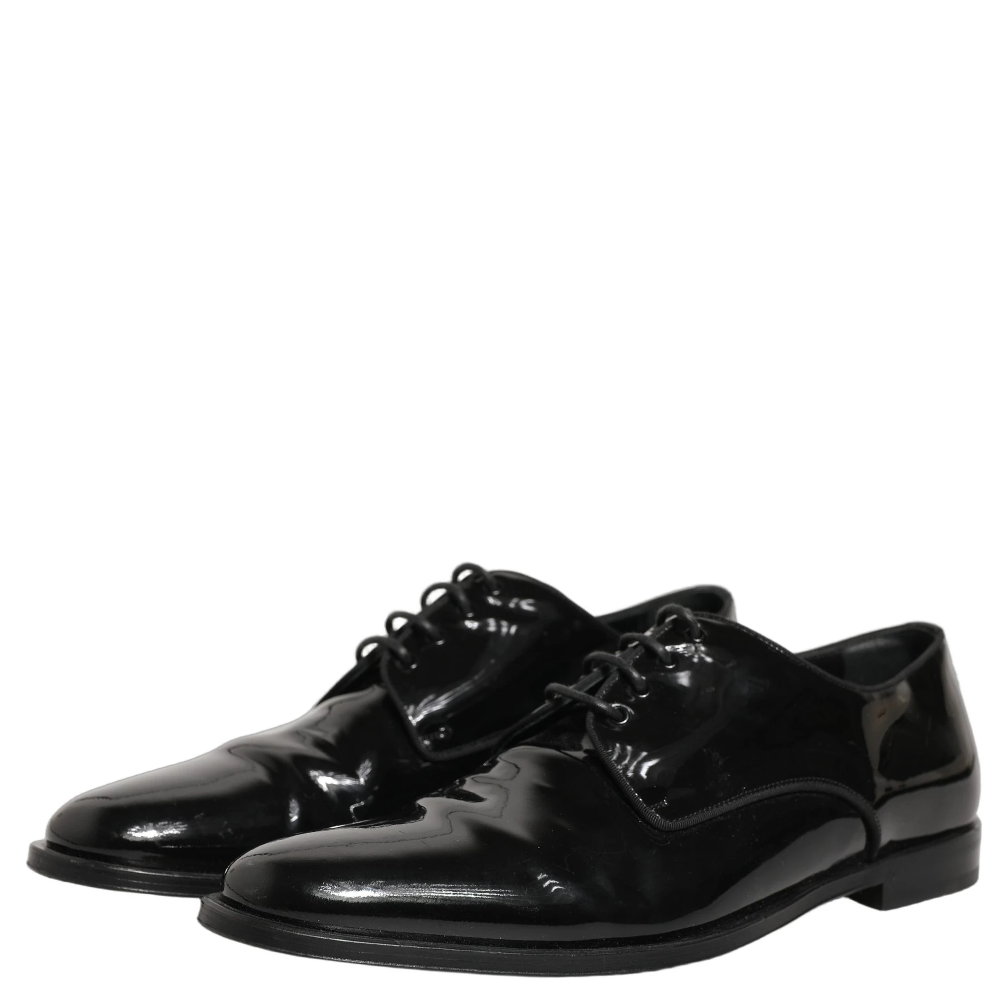 Black Leather Men Derby Dress Formal Shoes