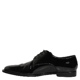 Black Leather Men Derby Dress Men Formal Shoes