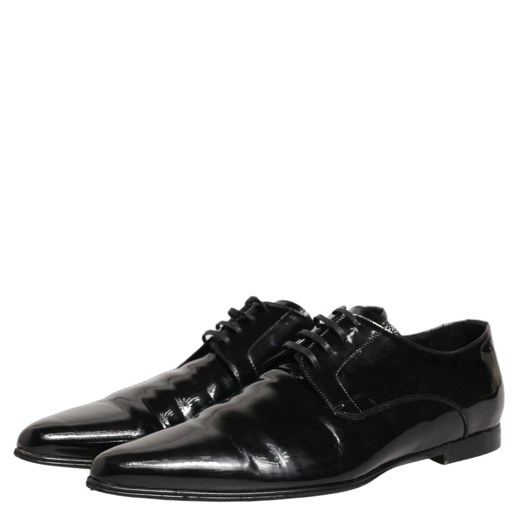 Black Leather Derby Dress Men Formal Shoes