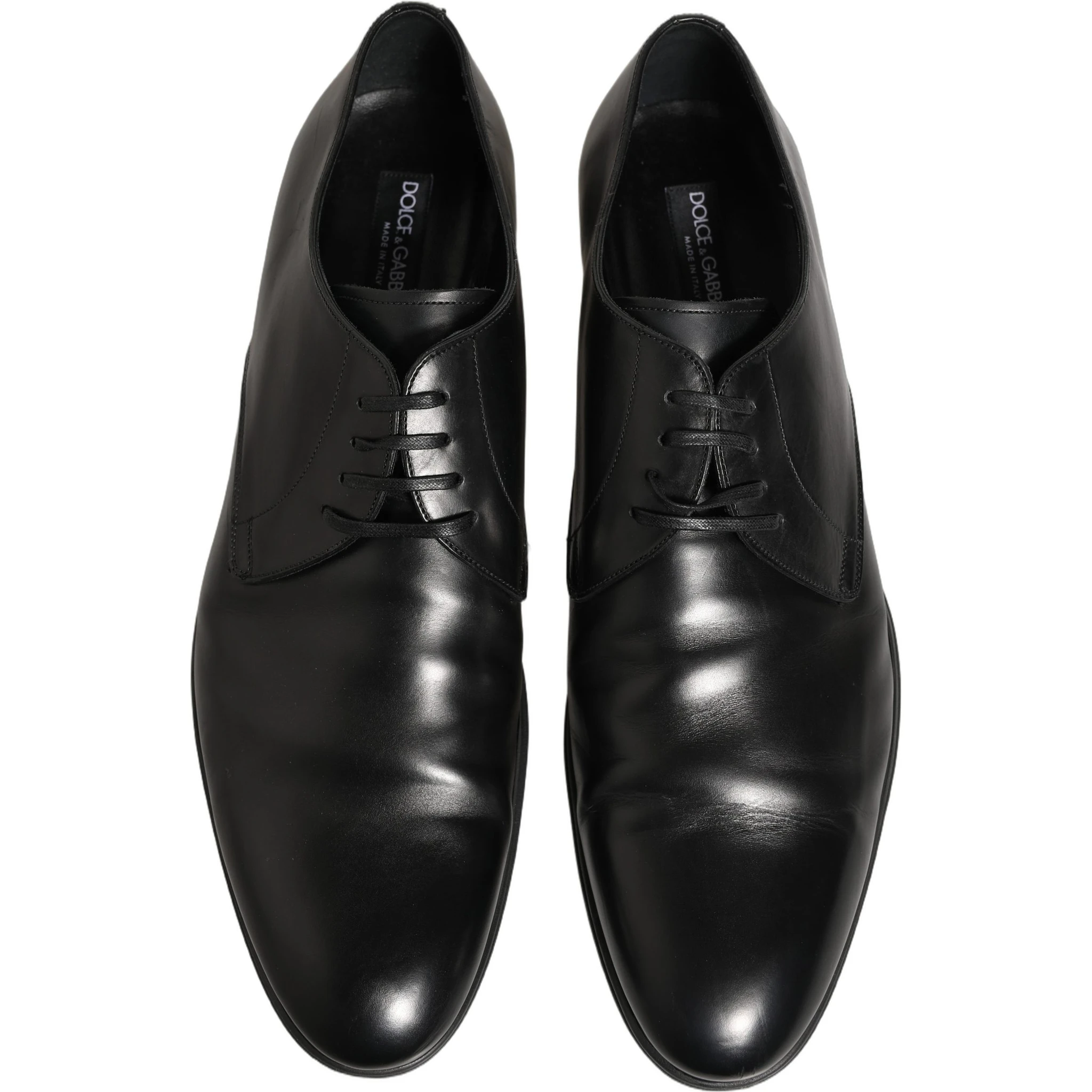 Black Leather Men Derby Dress Formal Shoes