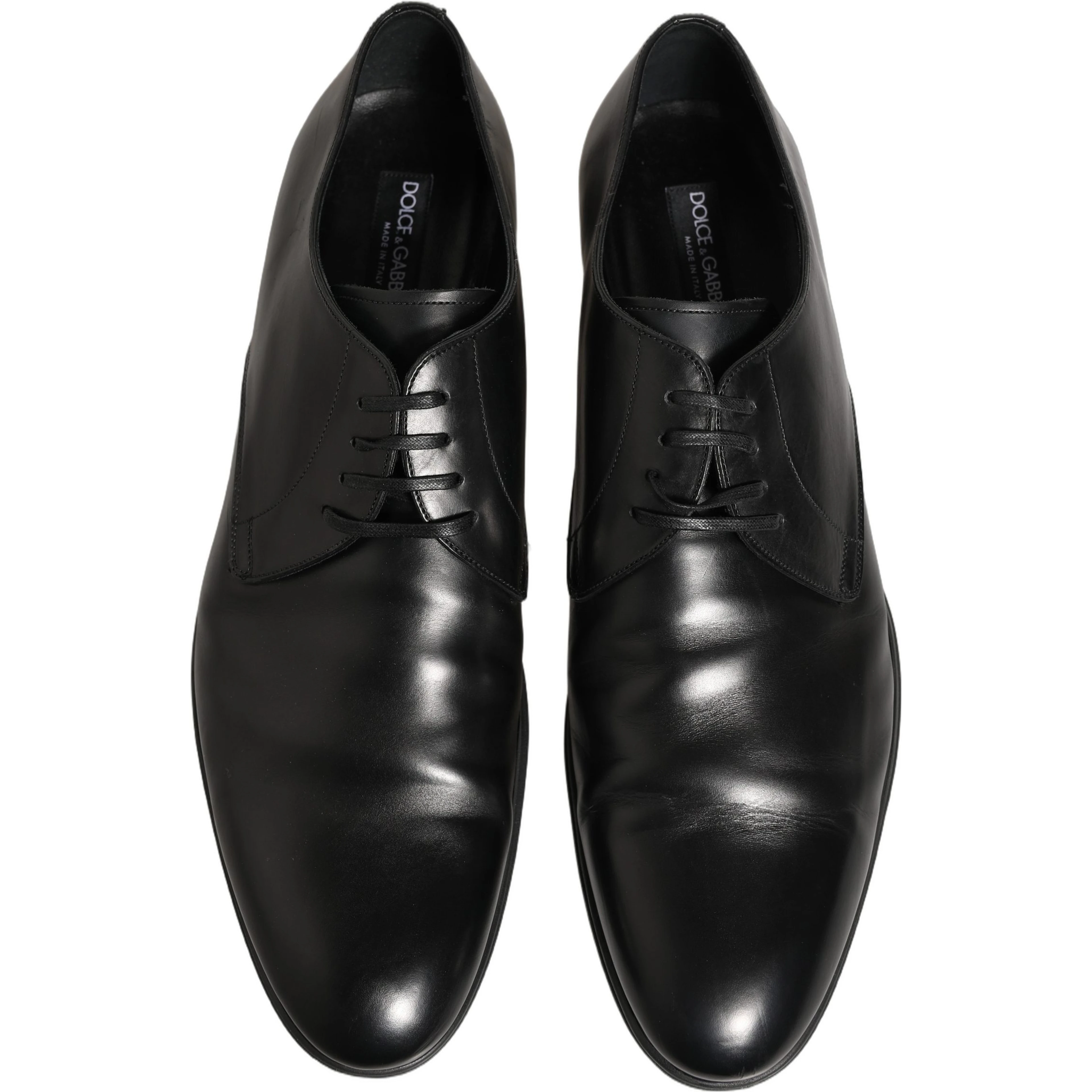 Black Leather Men Derby Dress Formal Shoes